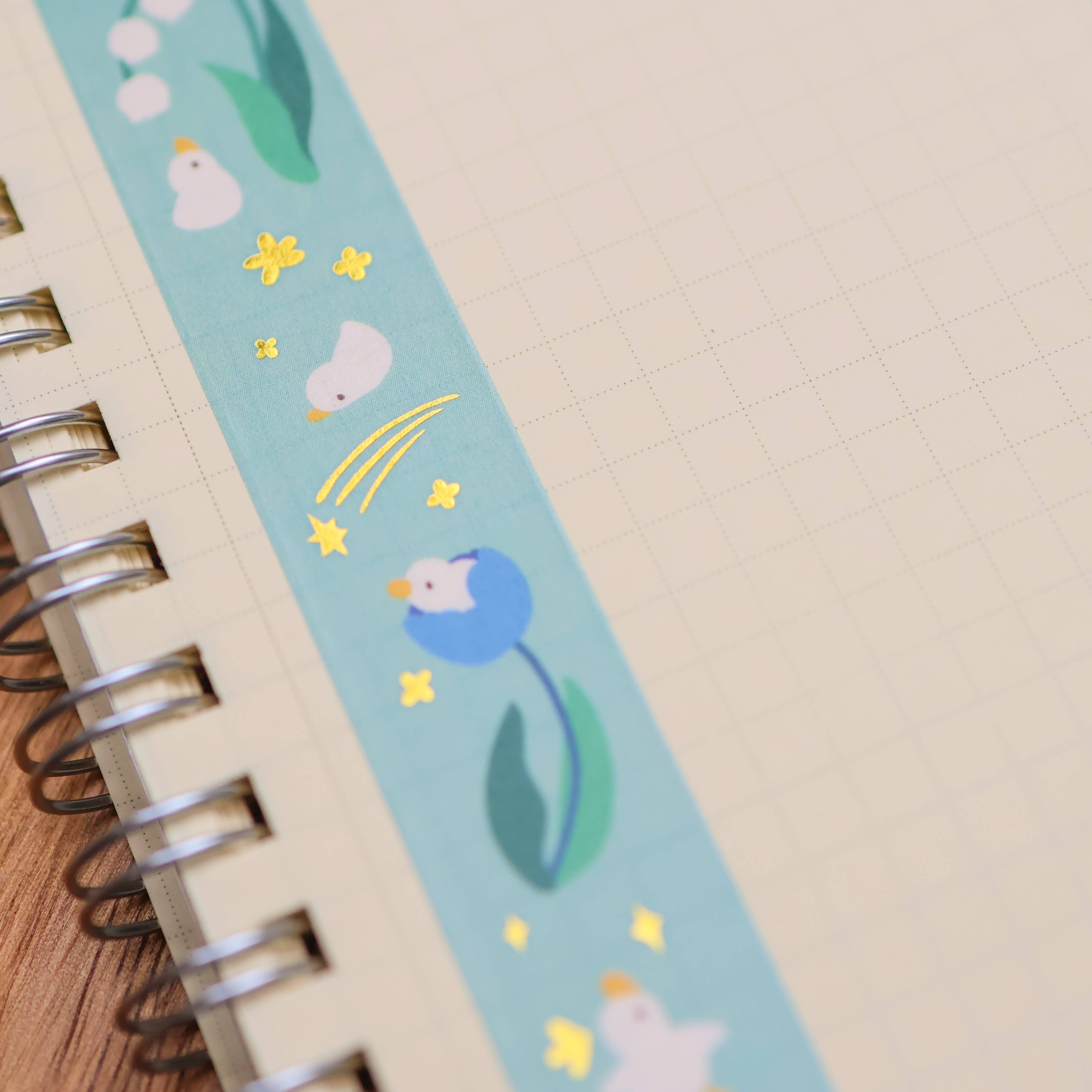 Flower Duck Washi Tape