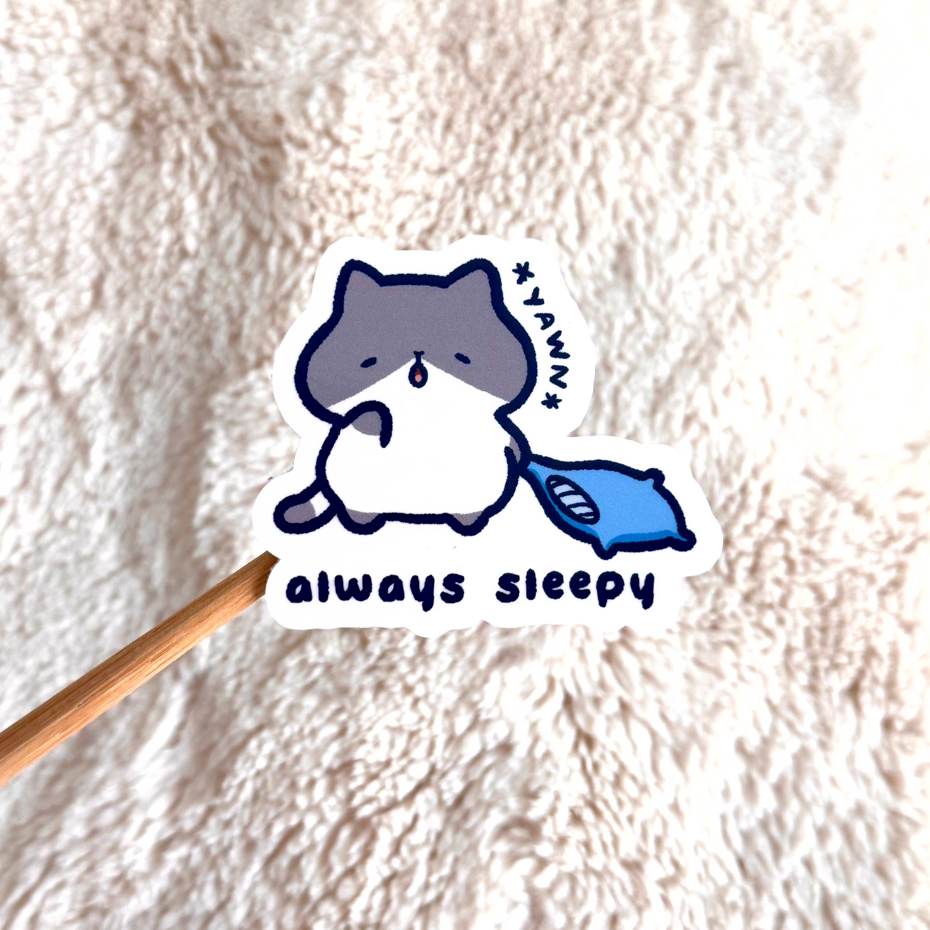 Always Sleepy Sticker