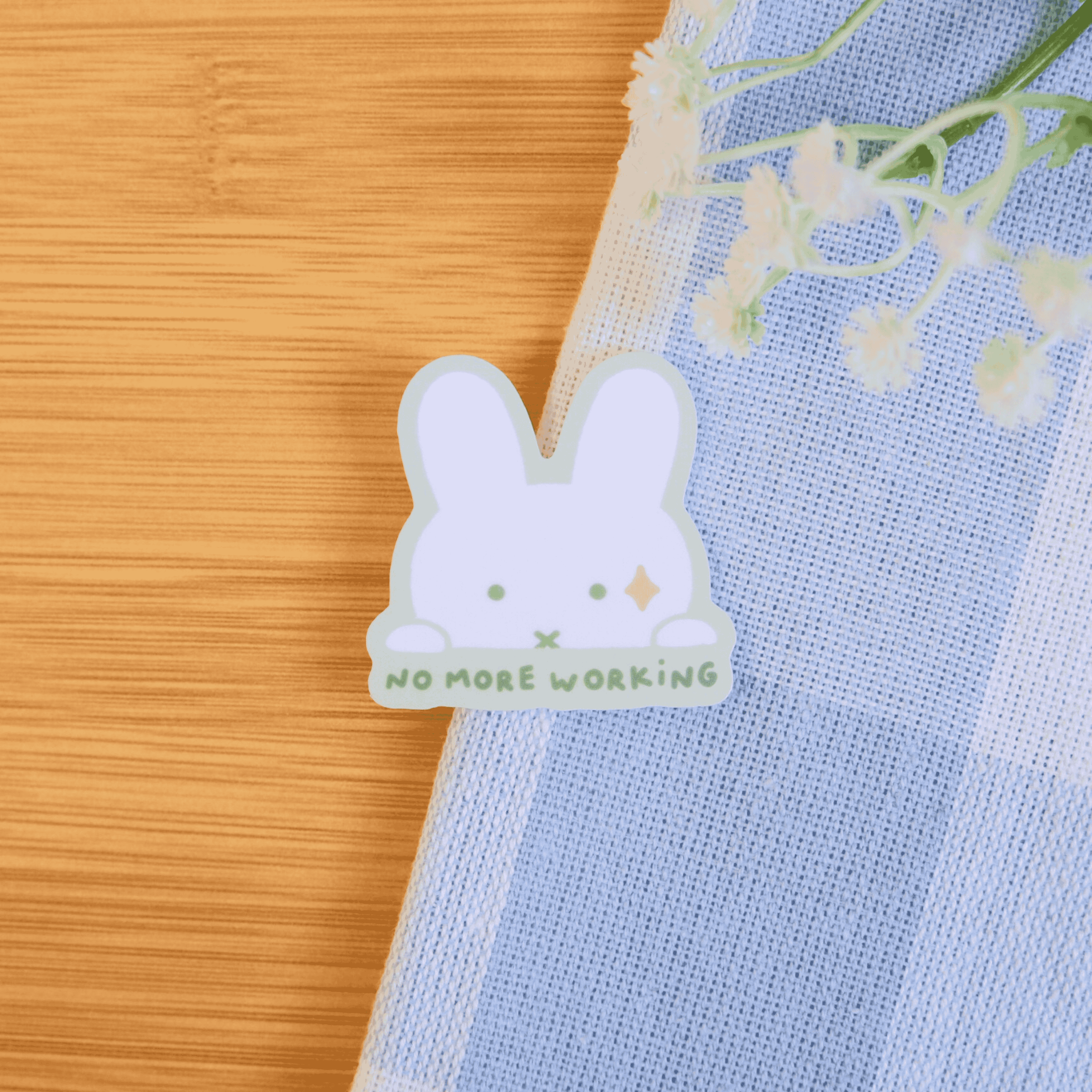 Bunny Self-Care Stickers