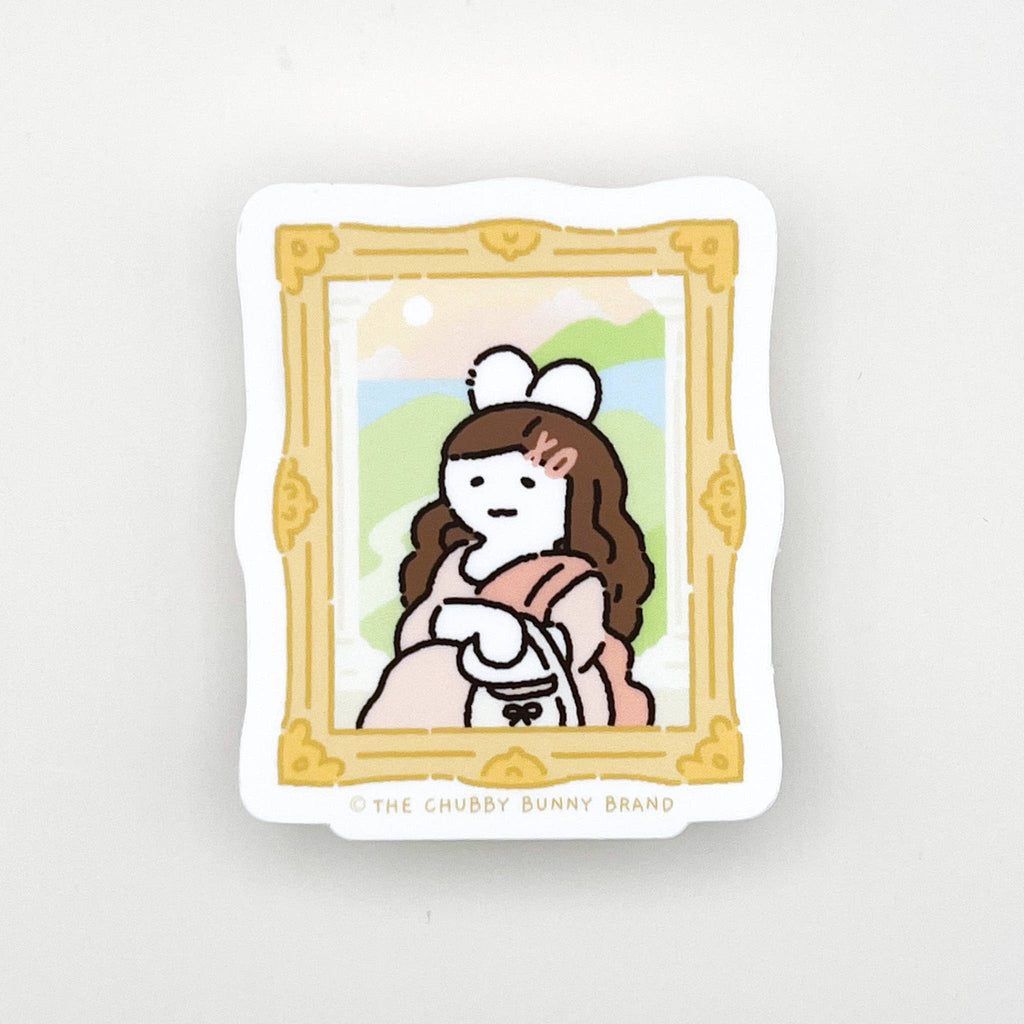 The Mona Lisa Vinyl Sticker
