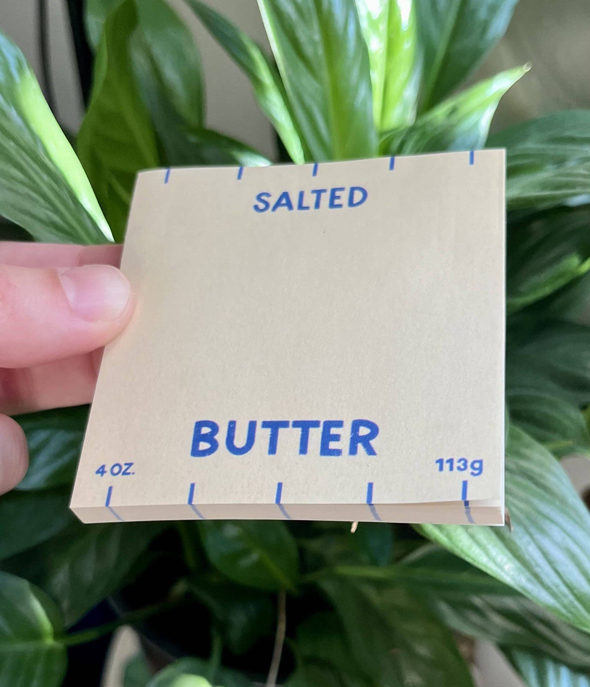 Salted Butter Sticky Notes