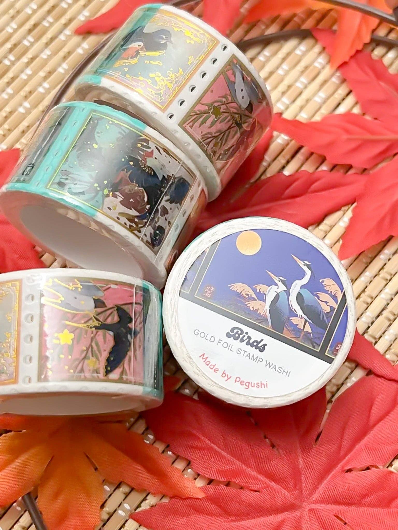 Bird Stamp Washi Tape