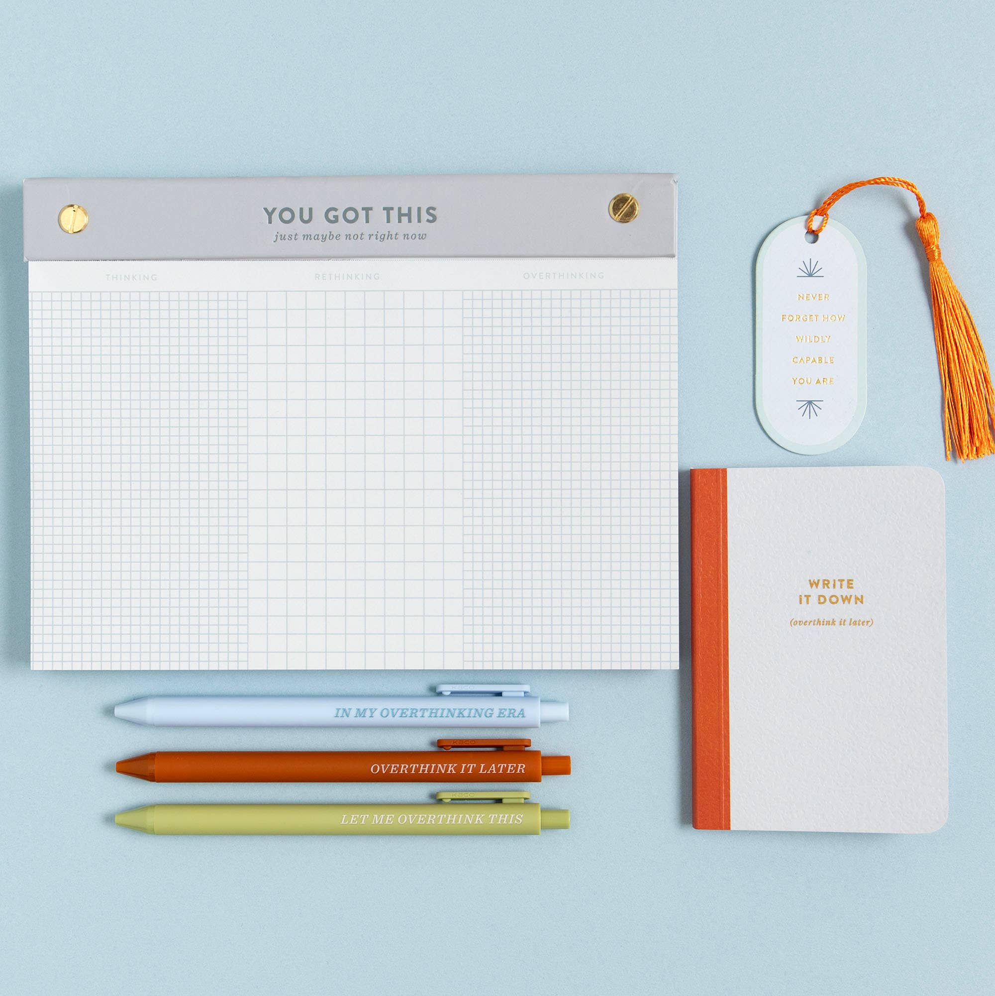 The Overthinker Pen Set