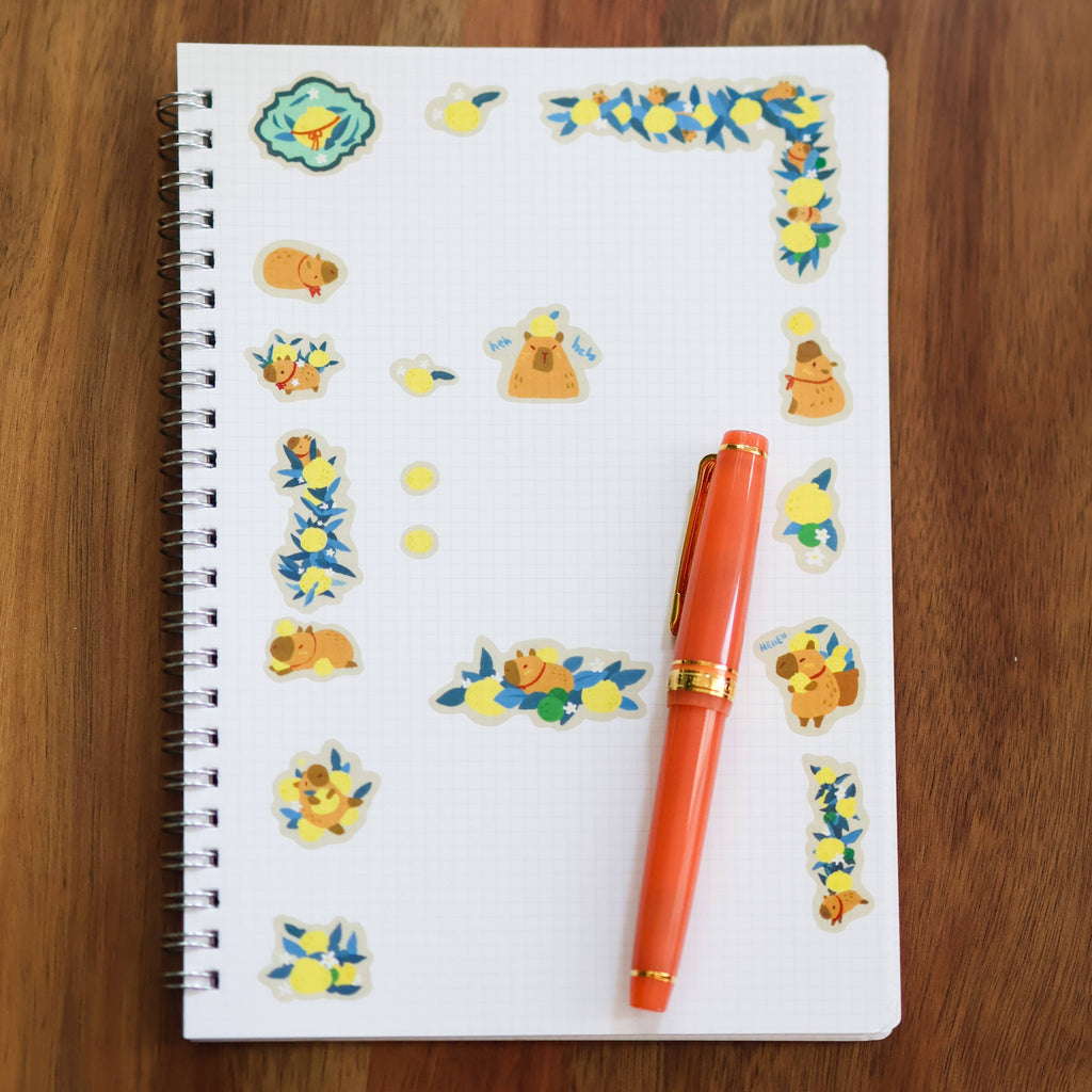 Little Yuzu Thief Sticker Sheet