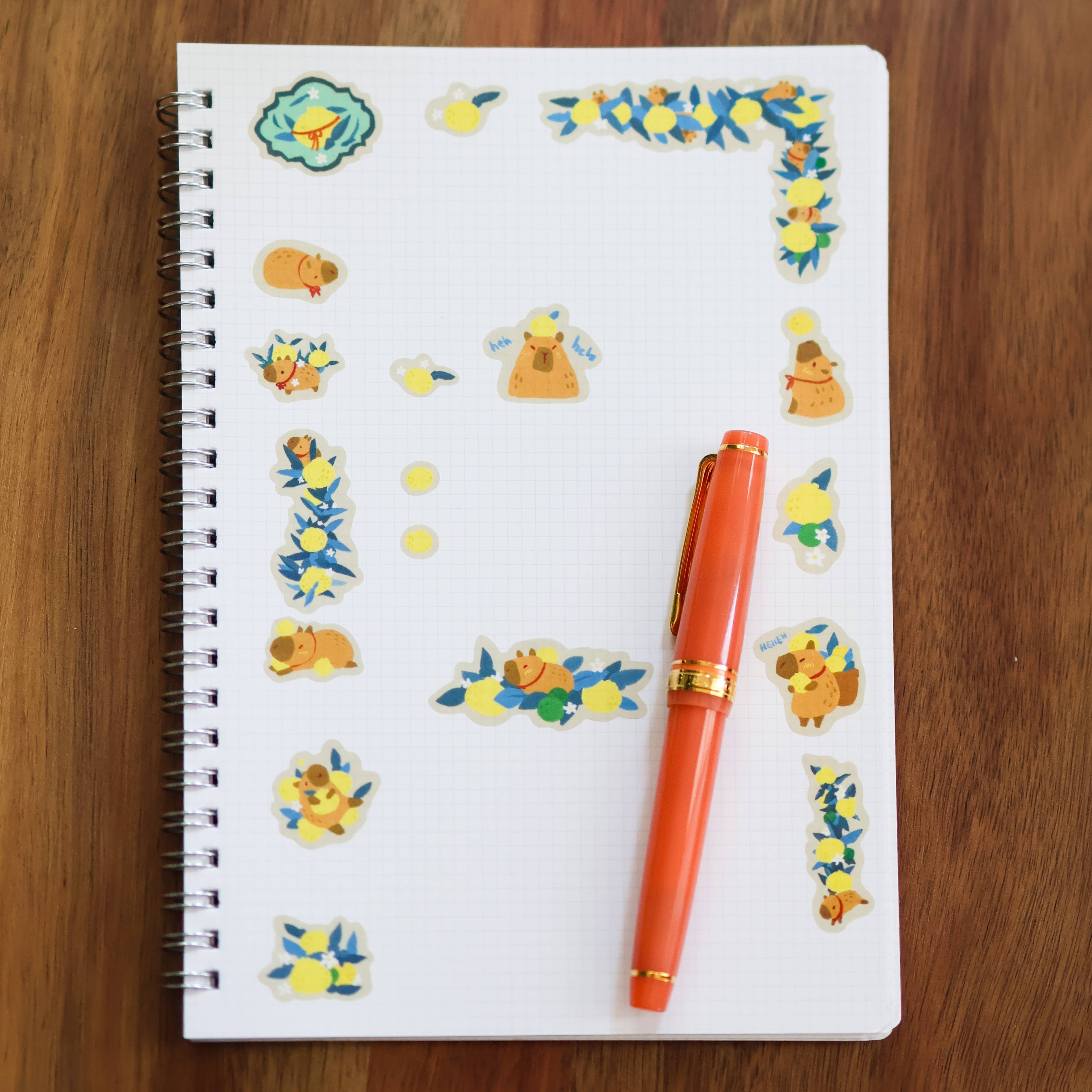 Little Yuzu Thief Sticker Sheet