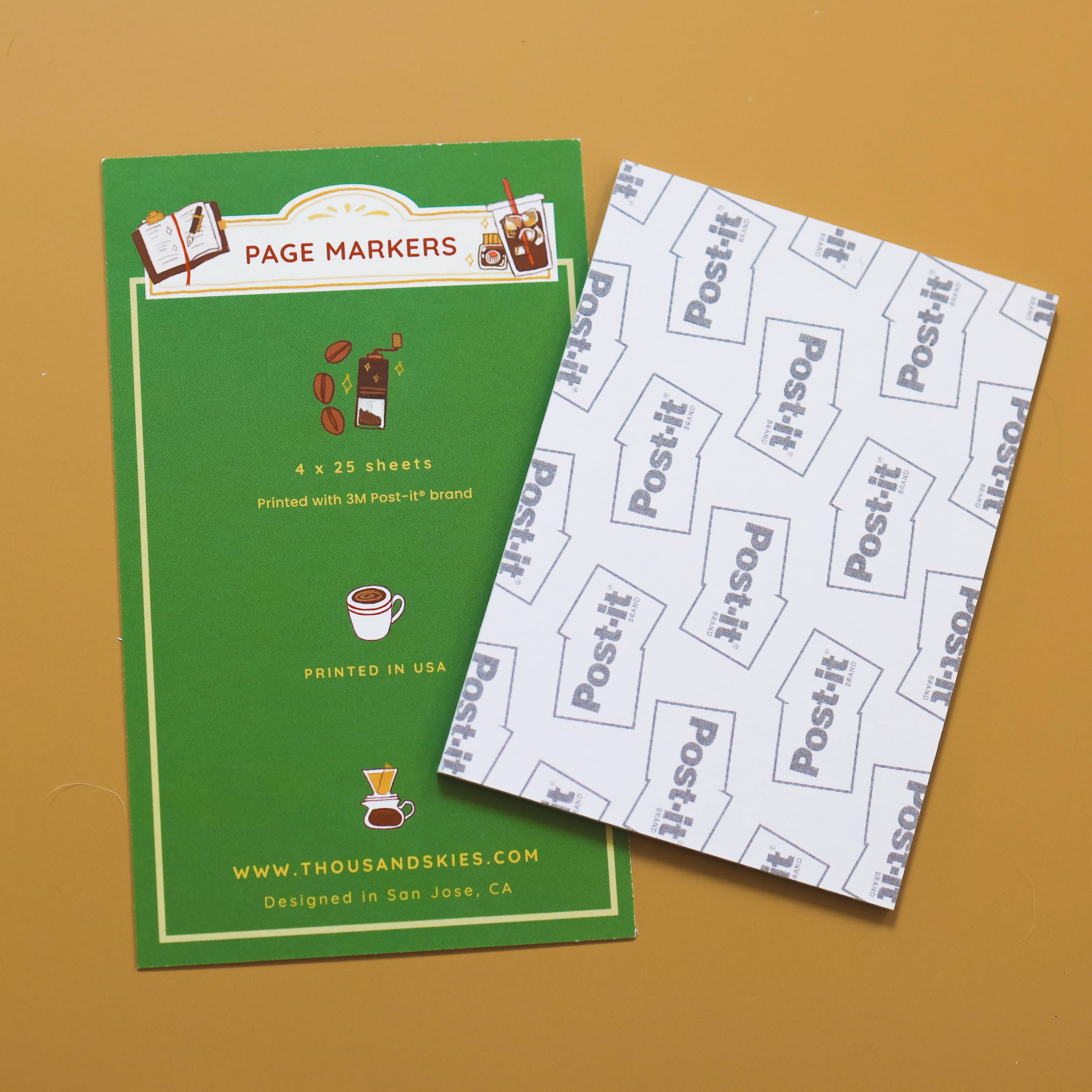 Page Markers - Coffee Break