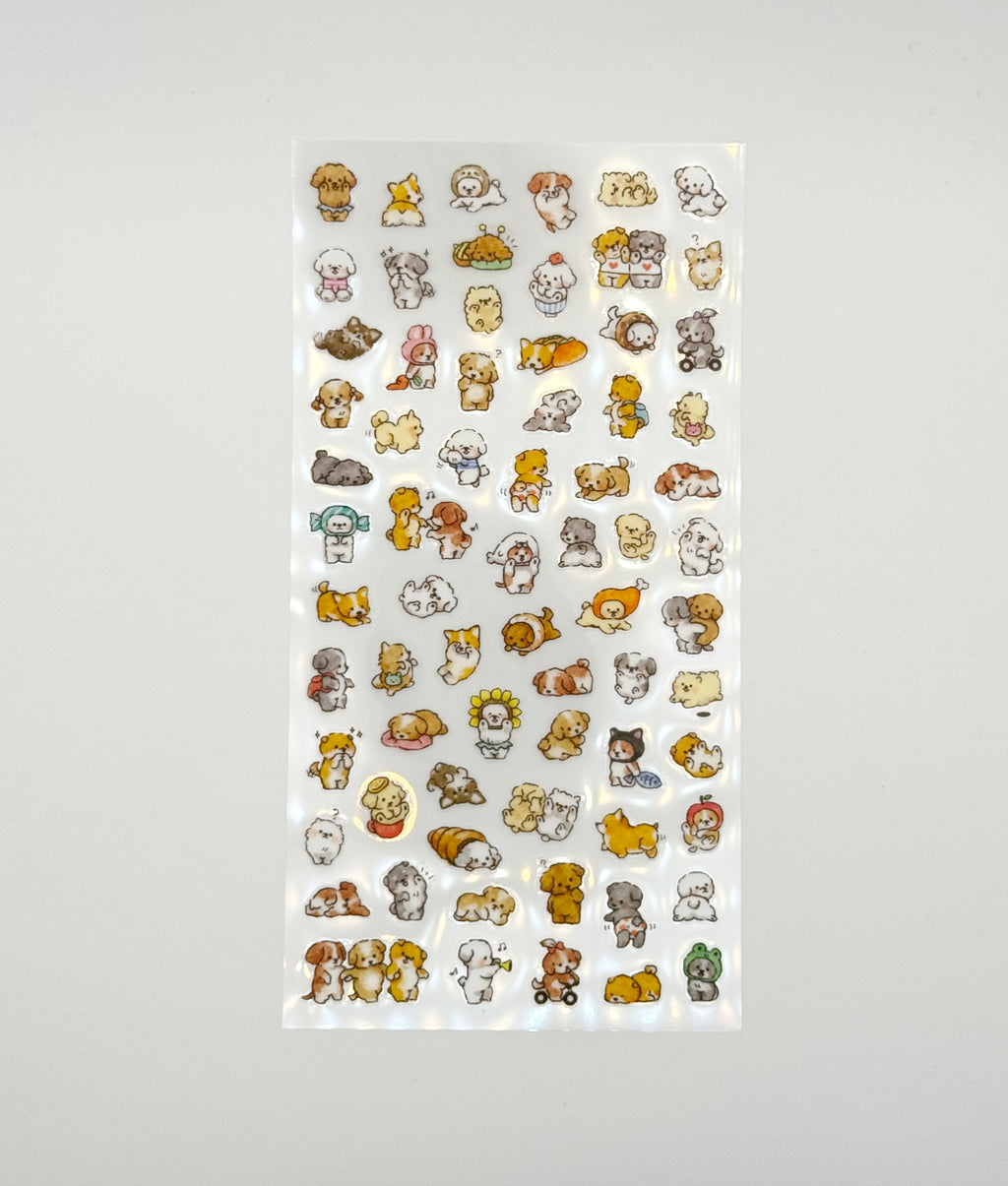 MindWave Seals Sticker Sheet - Pote Puppy