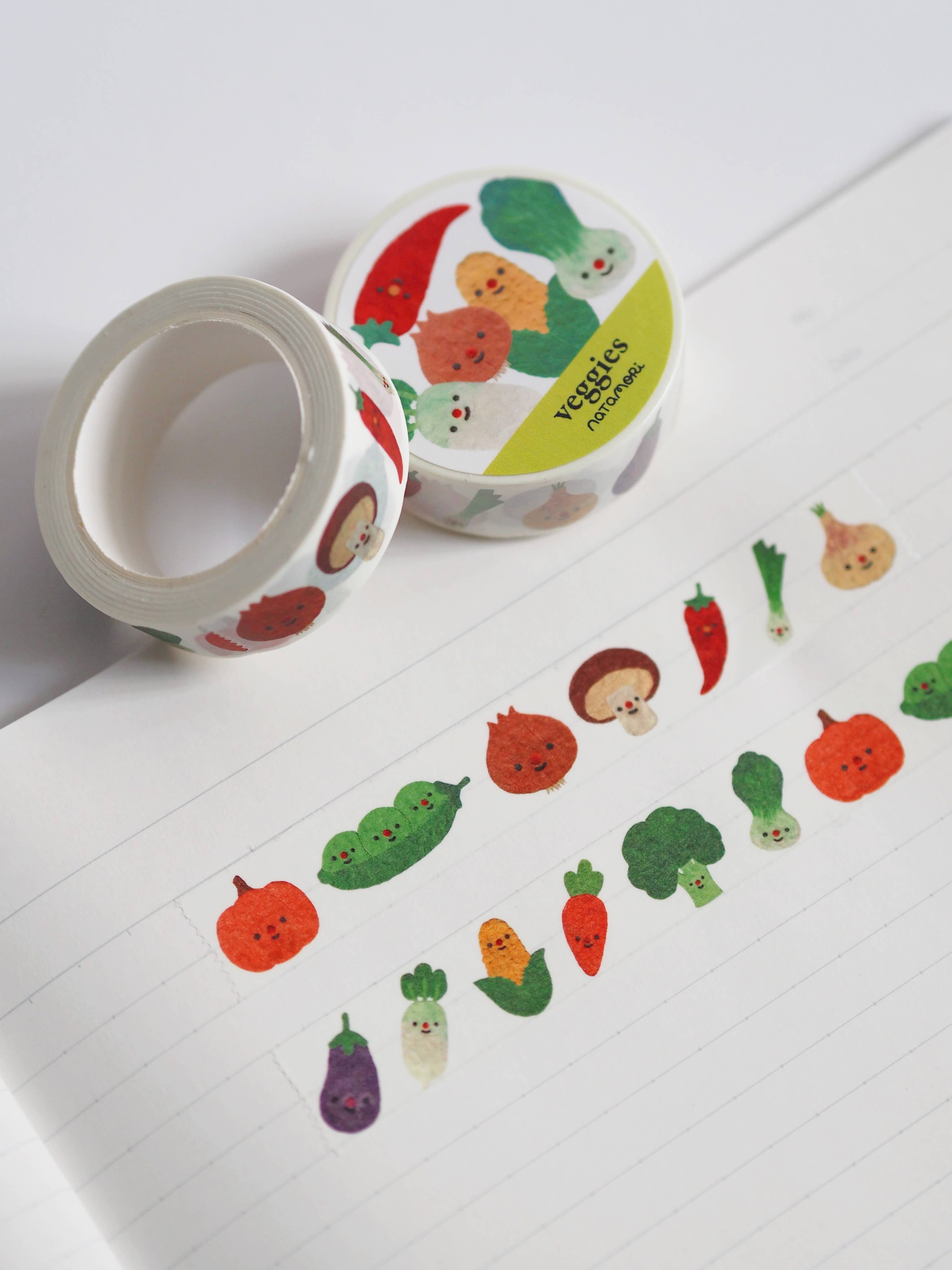 Veggies • washi tape