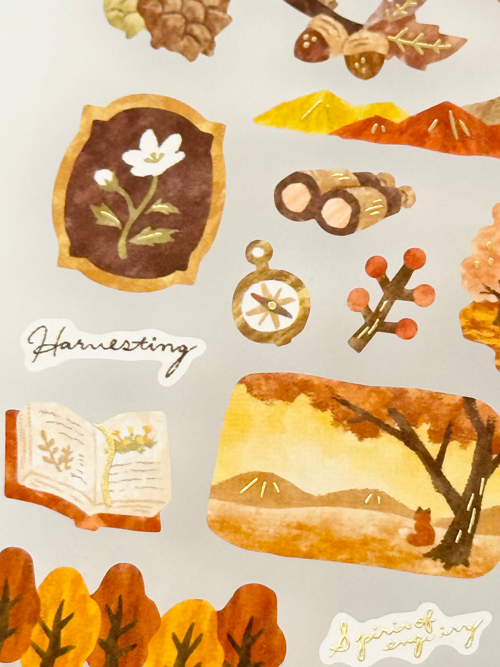 MindWave Tabi Series Sticker Sheet - Twilight Country