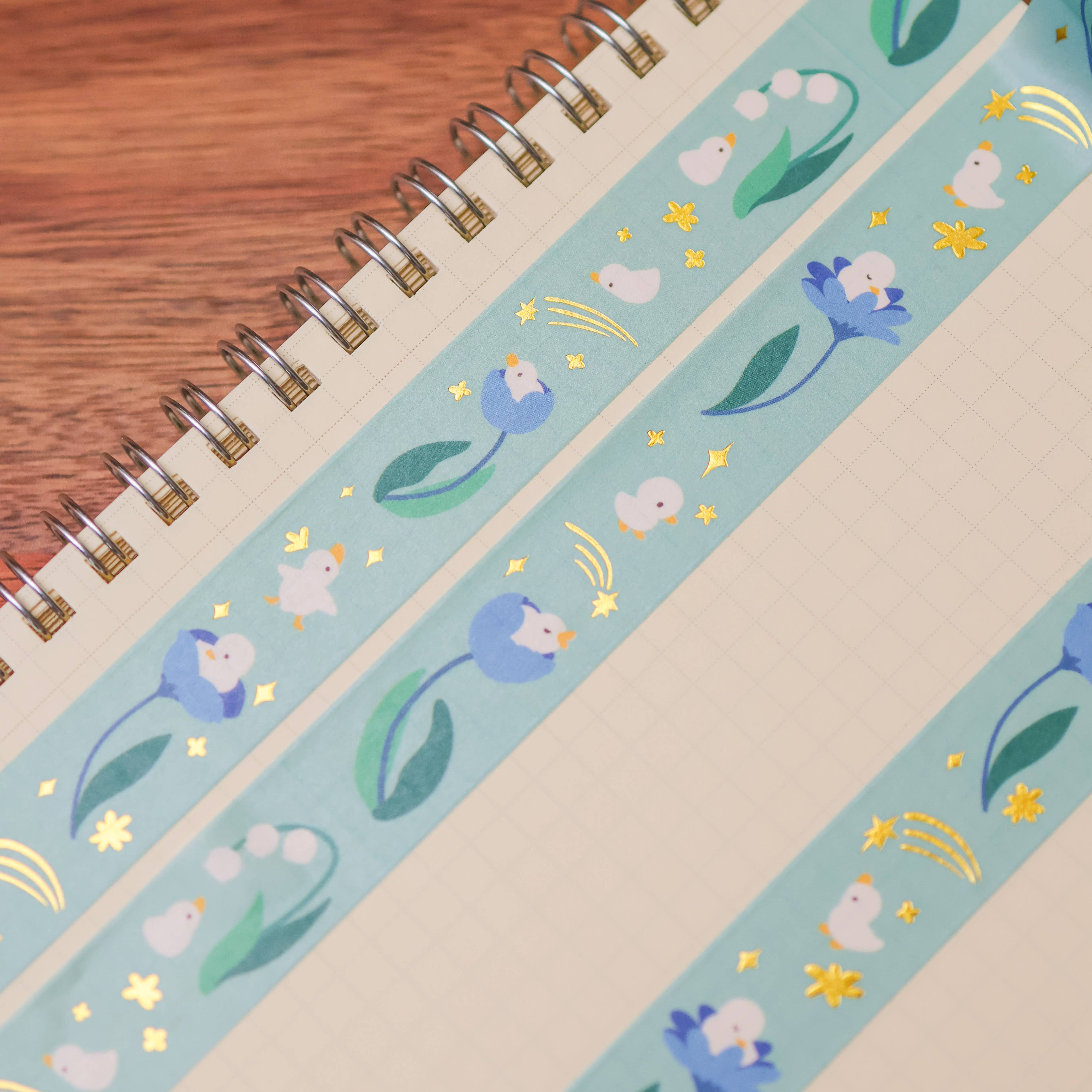 Flower Duck Washi Tape
