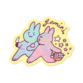 Gemini Die-Cut Sticker