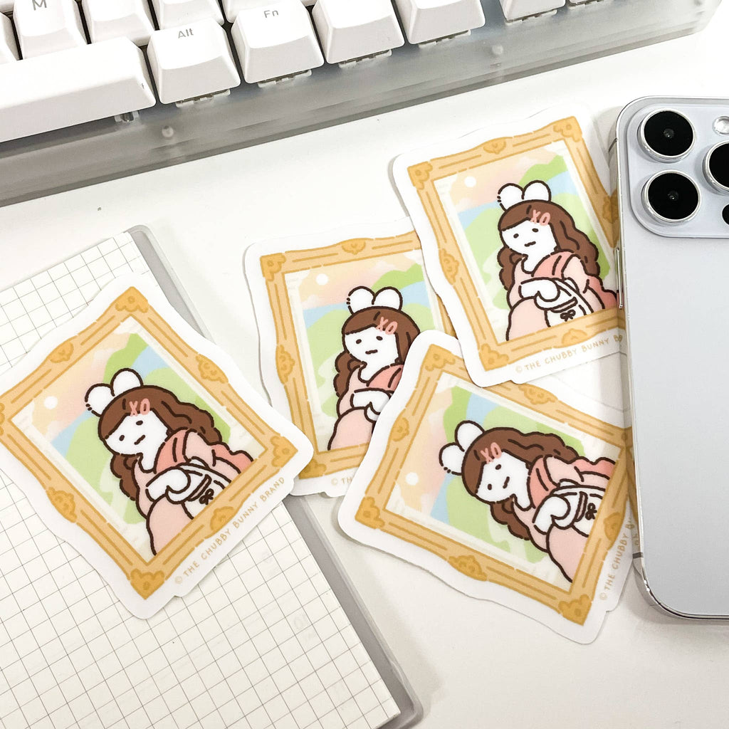 The Mona Lisa Vinyl Sticker
