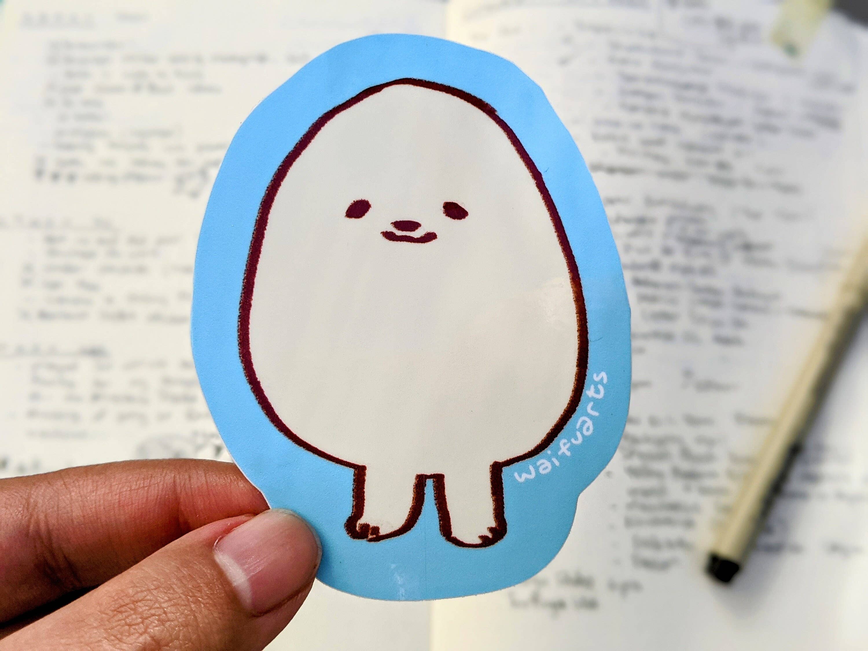 Eggdog Vinyl Sticker