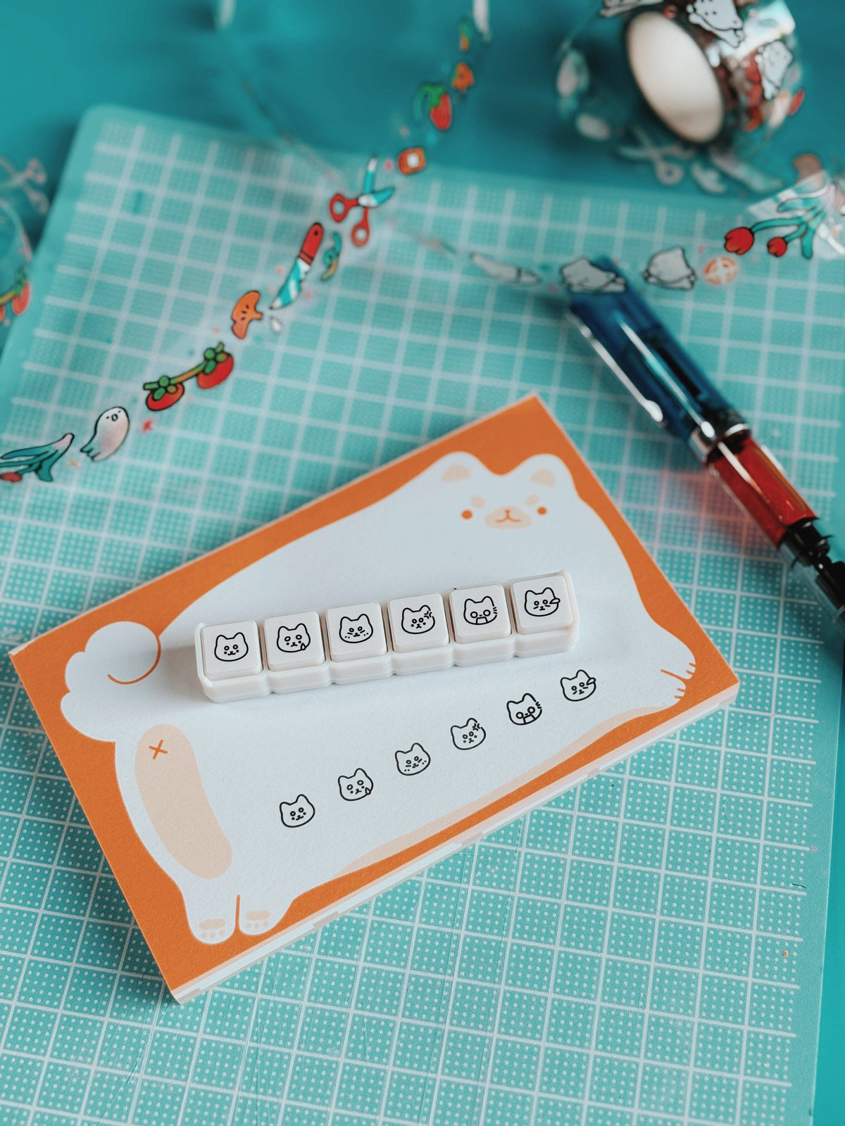 Pikarar Button Stamps - Expressions / Icons