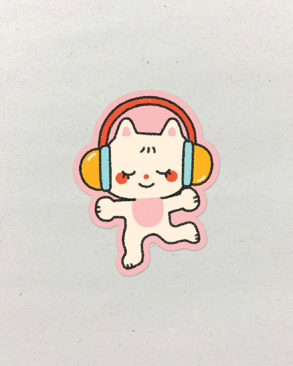 Dancing • Single Kiss Cut Vinyl Sticker