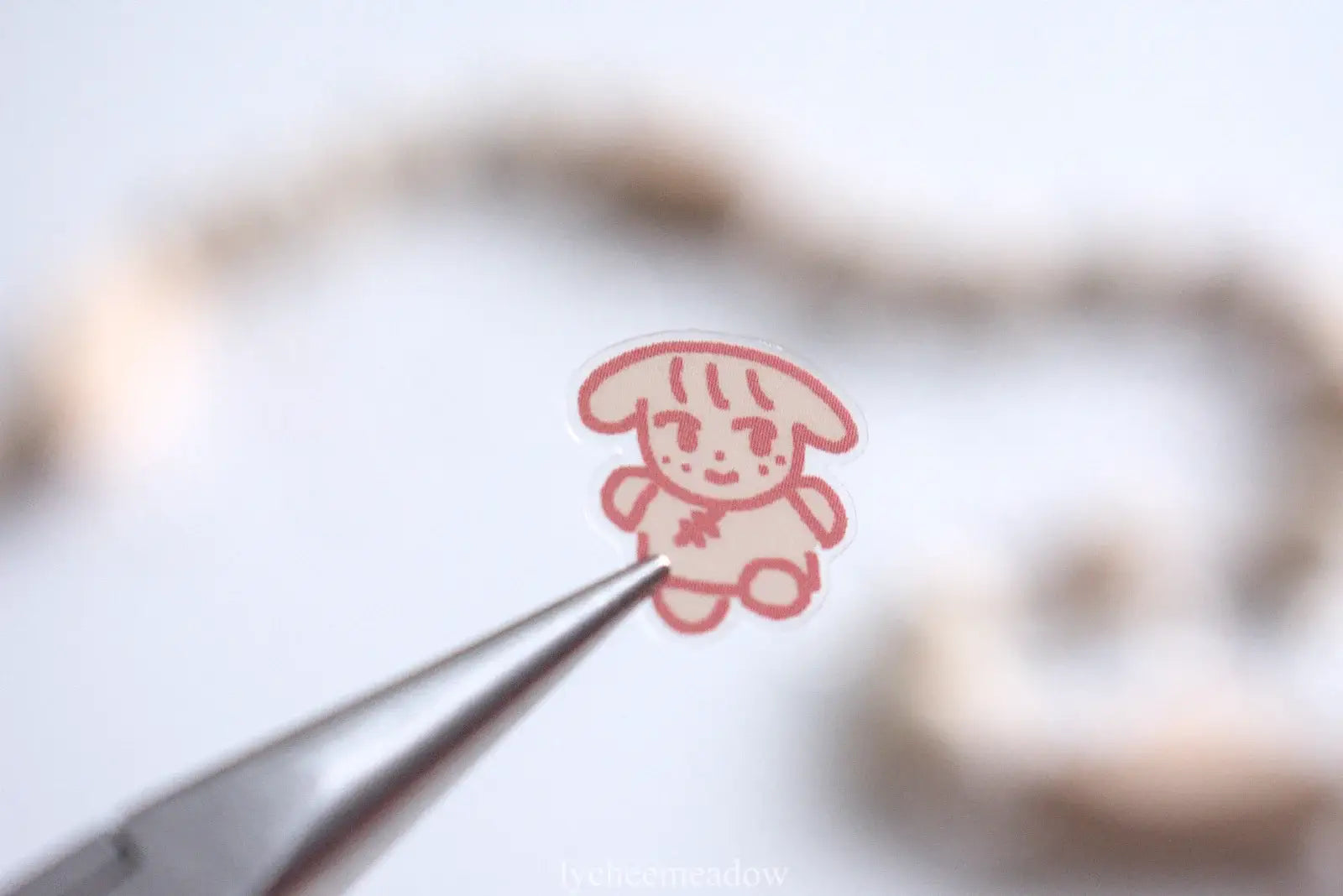 - He's Here!!! Clear Sticker Sheet