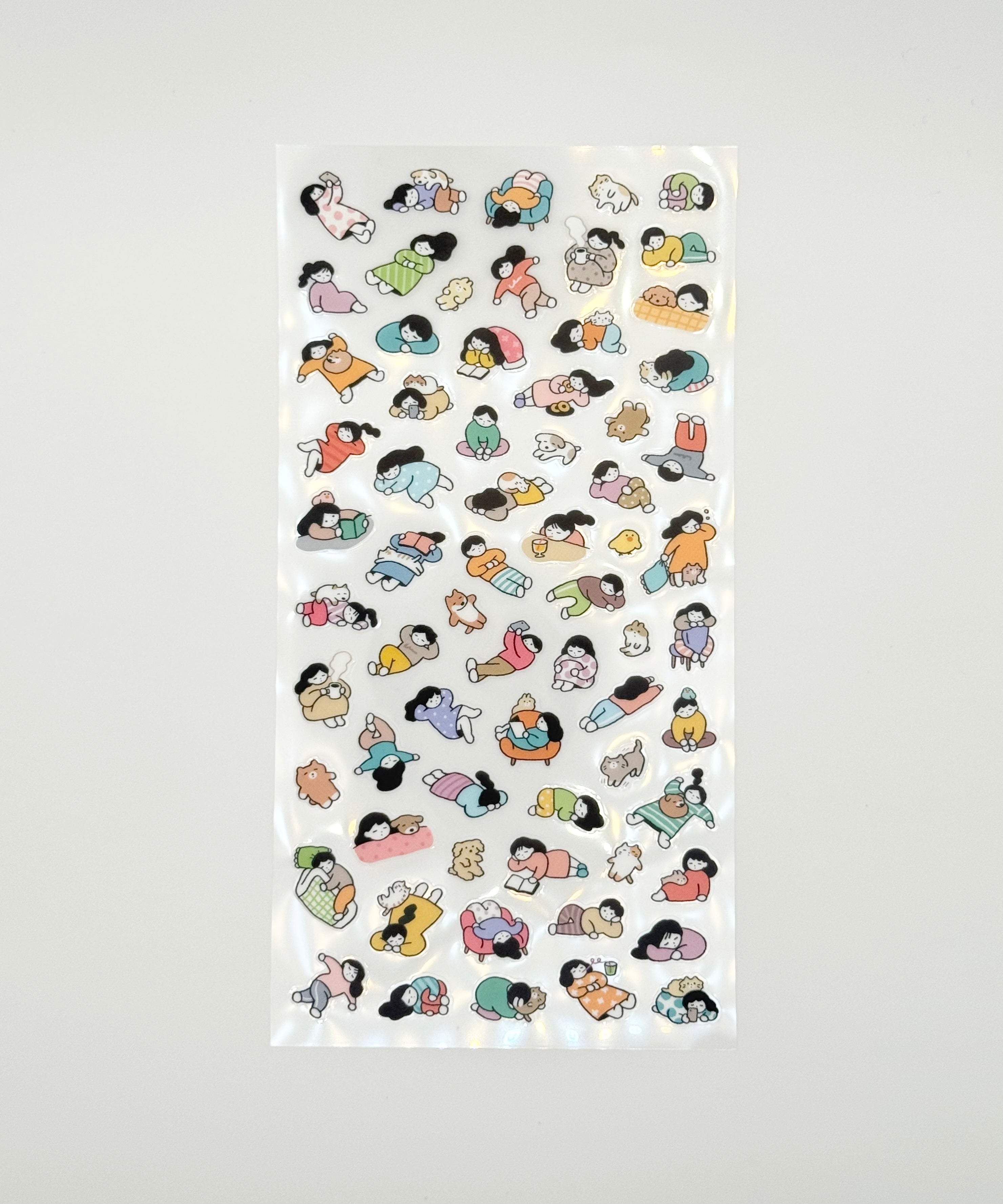 MindWave Sticker Sheet - Seals Original Designs - Off Day