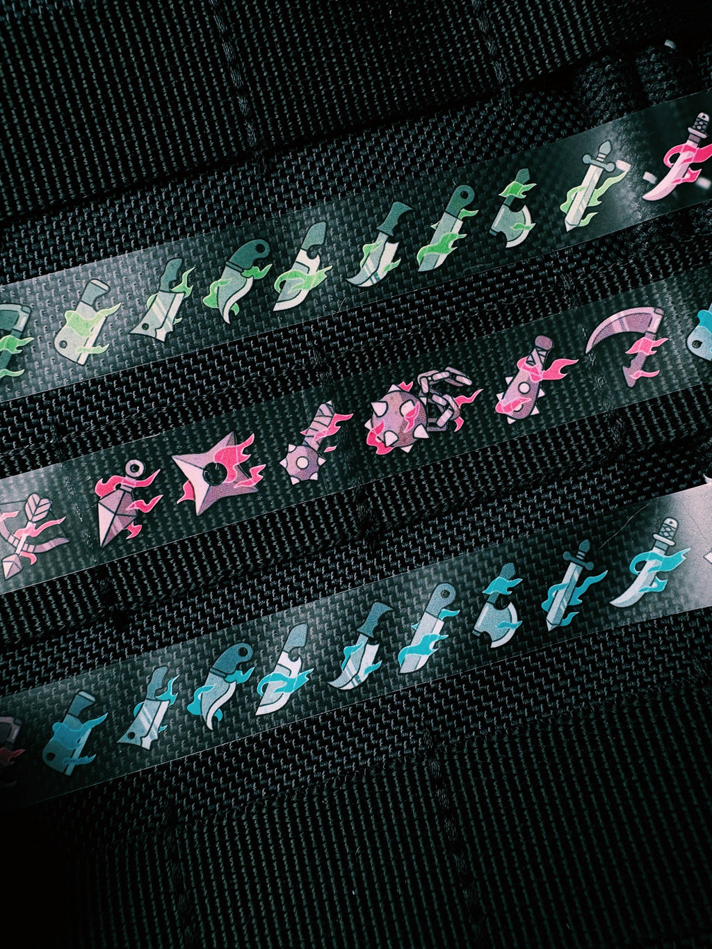 Pikarar Washi tape (clear) | Weapons