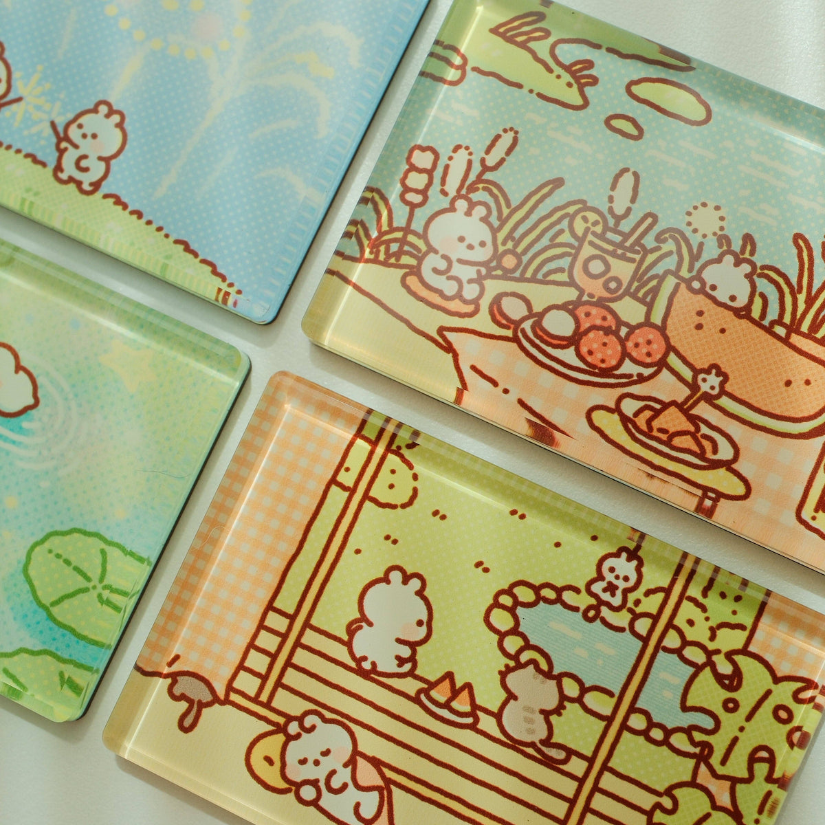 Bunnies Magnets - Summer Daydreams Collection