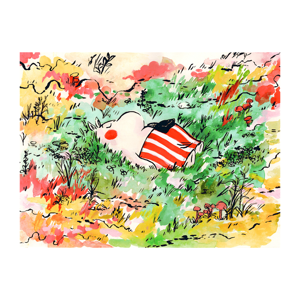 Print - "Moominmama Dreaming"