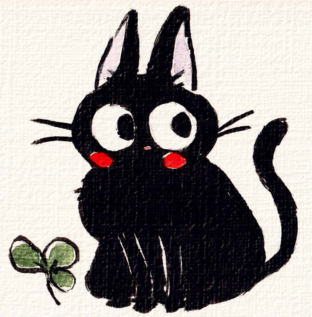 Mini Print - "Lil' Jiji" 4x4"