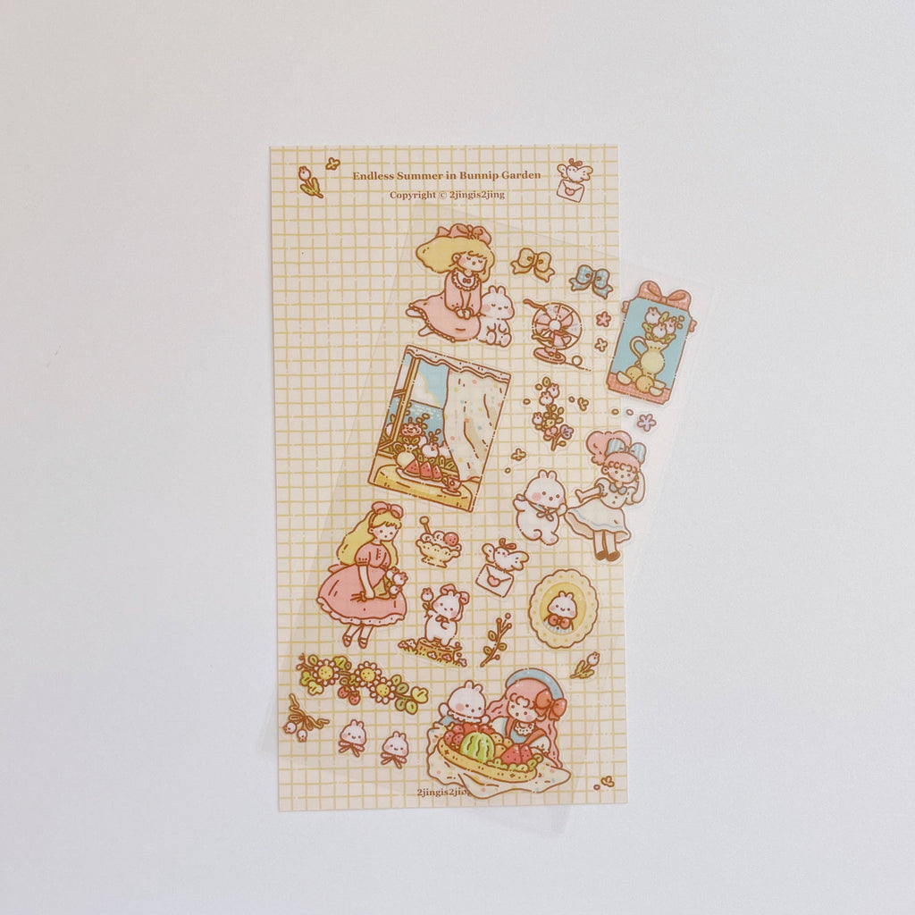 Endless Summer in Bunnip Garden Style B Sticker Sheet
