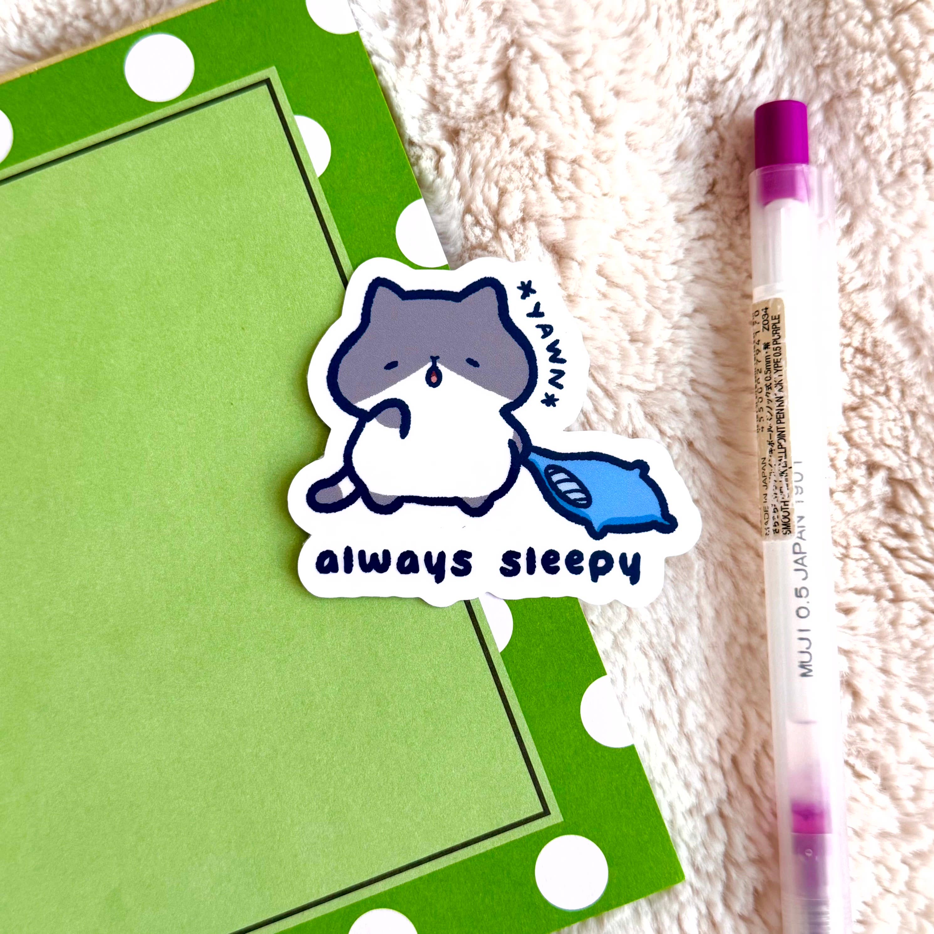 Always Sleepy Sticker