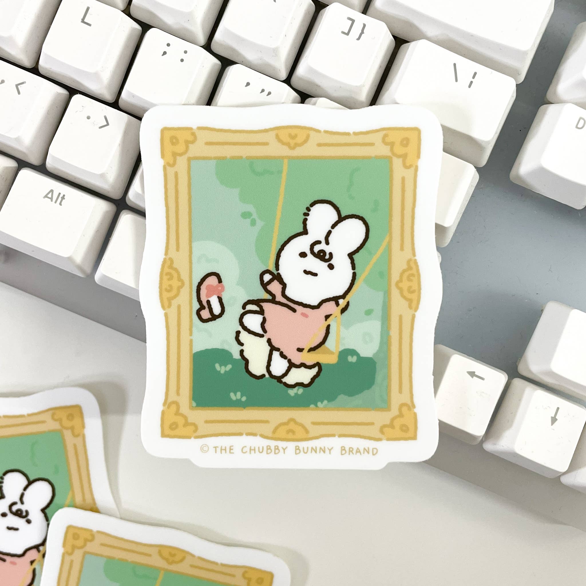 The Swing Vinyl Sticker