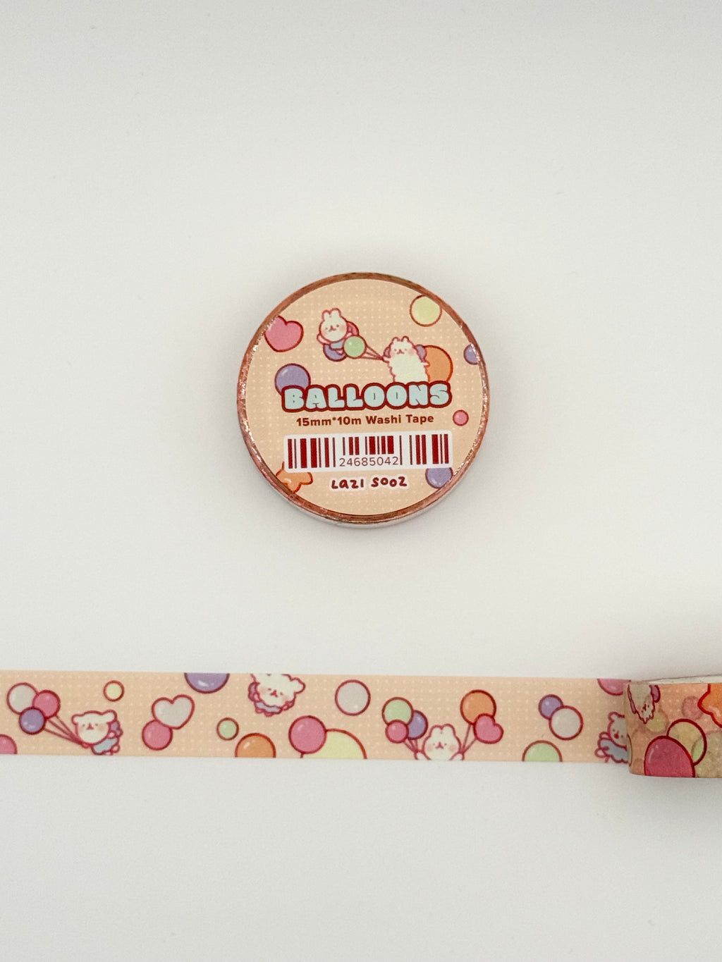 Balloons Washi Tape