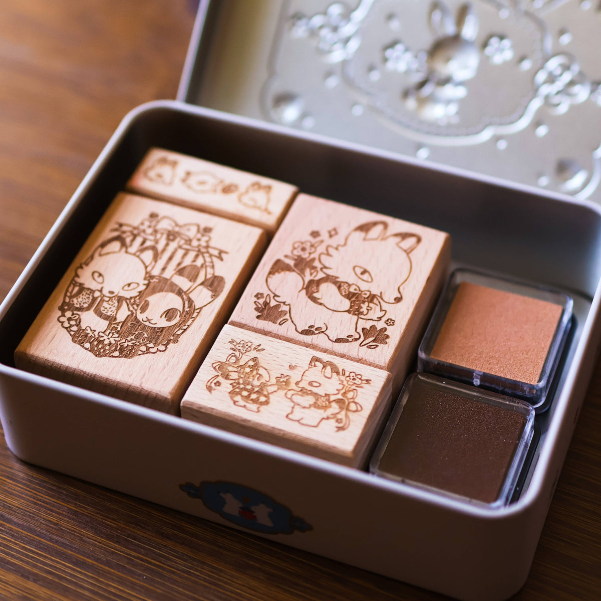 Strawberry Bunny Mystery Tin Can
