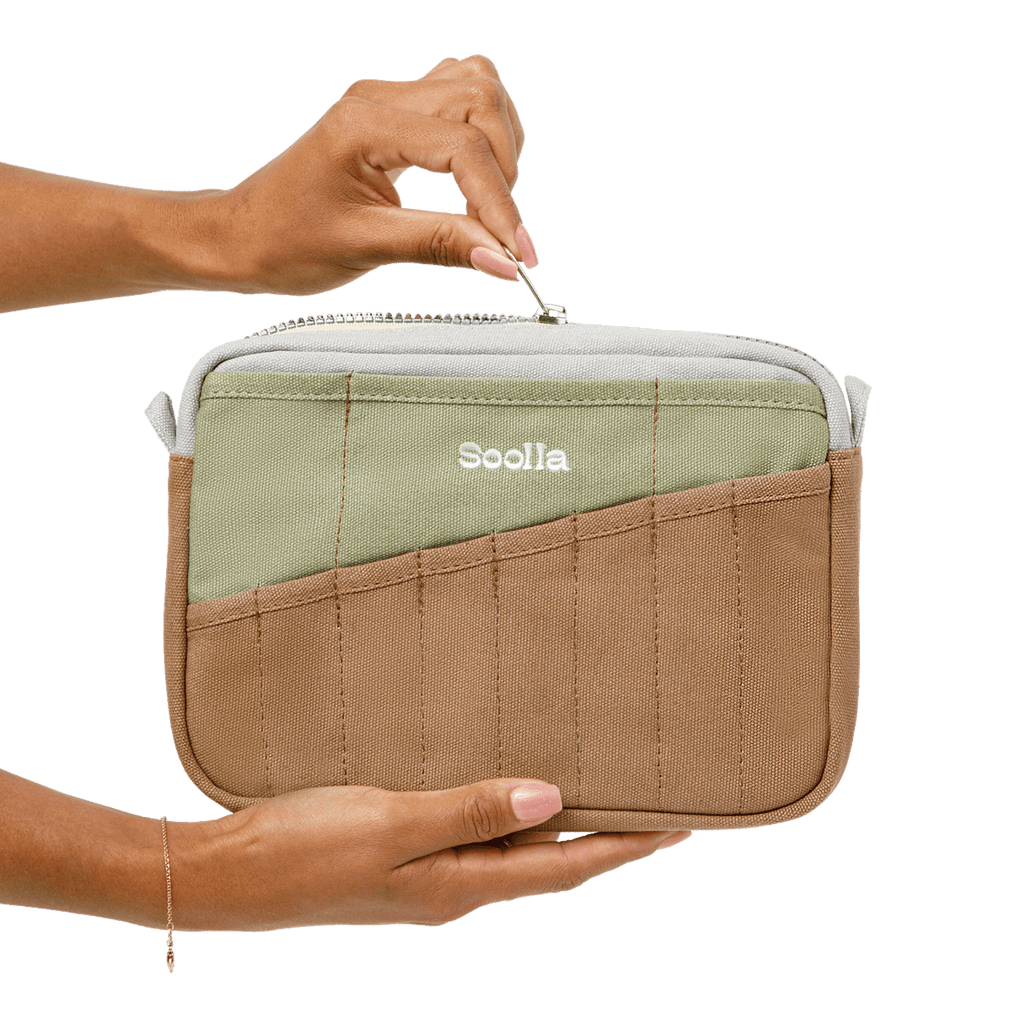 Soolla® Studio Pouch, Driftwood (Stationery Pouch)