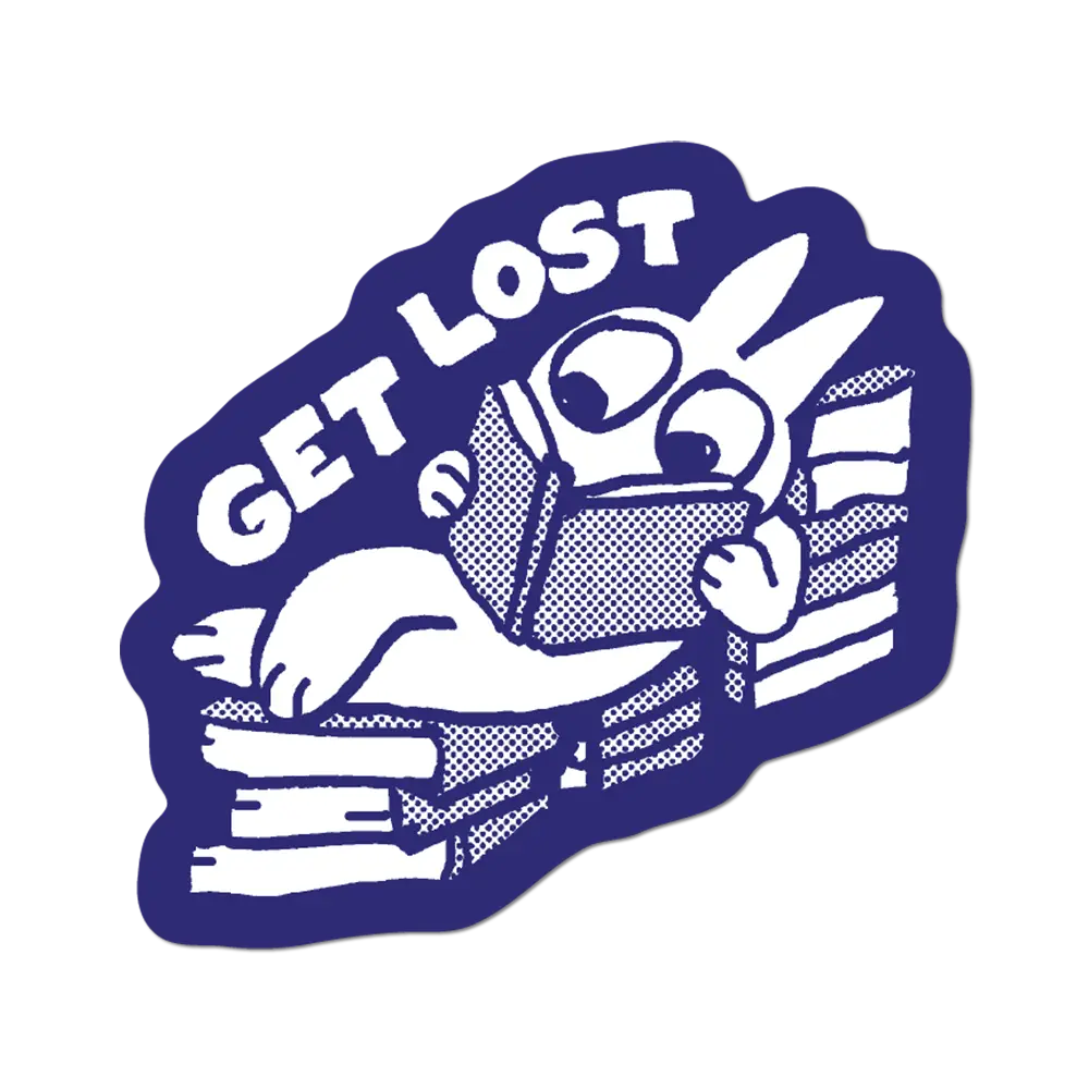 Get Lost Die-Cut Sticker