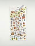 Machi Map Sticker Sheet - Blue City