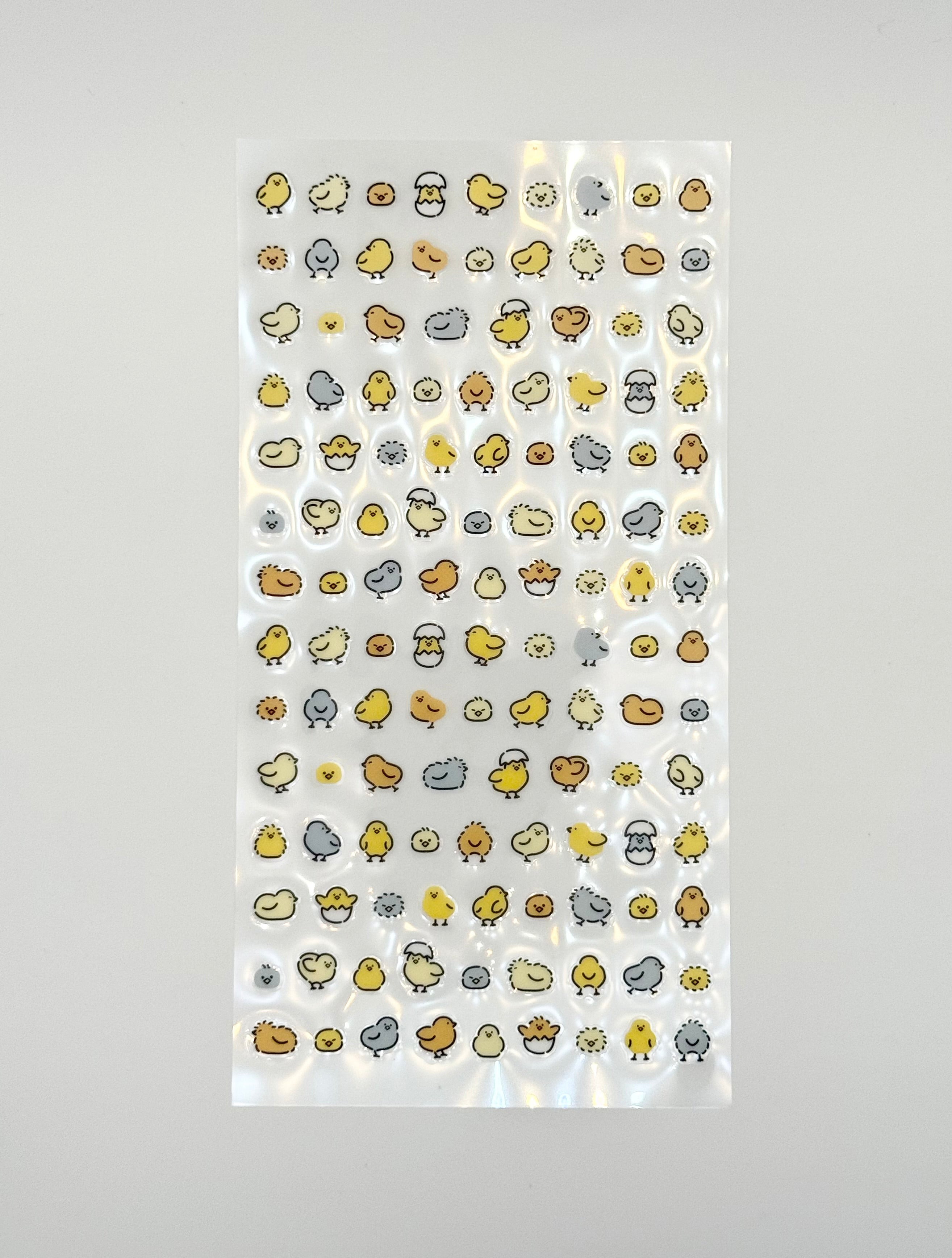 Tiny Tiny Sticker Sheet - Hiyoko