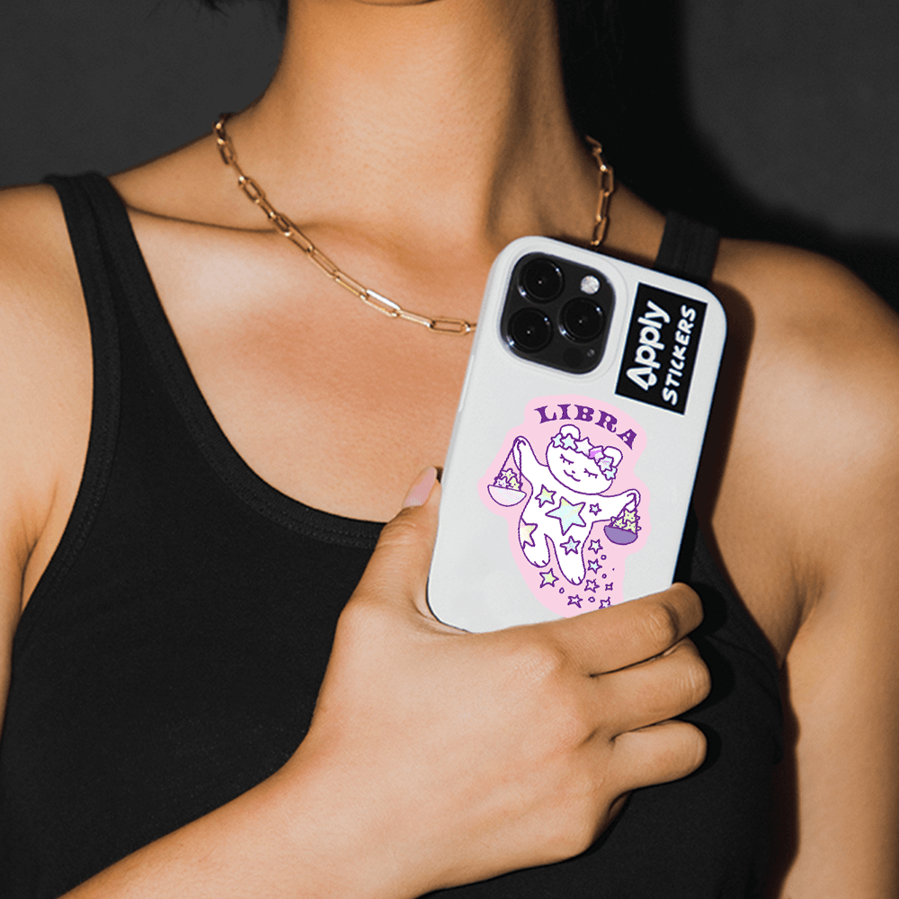 Libra Die-Cut Sticker