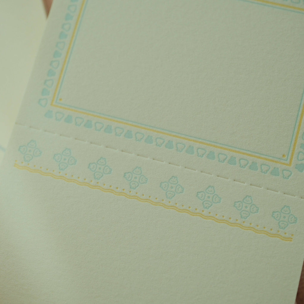 2jingis2jing Letterpress Memo Pad