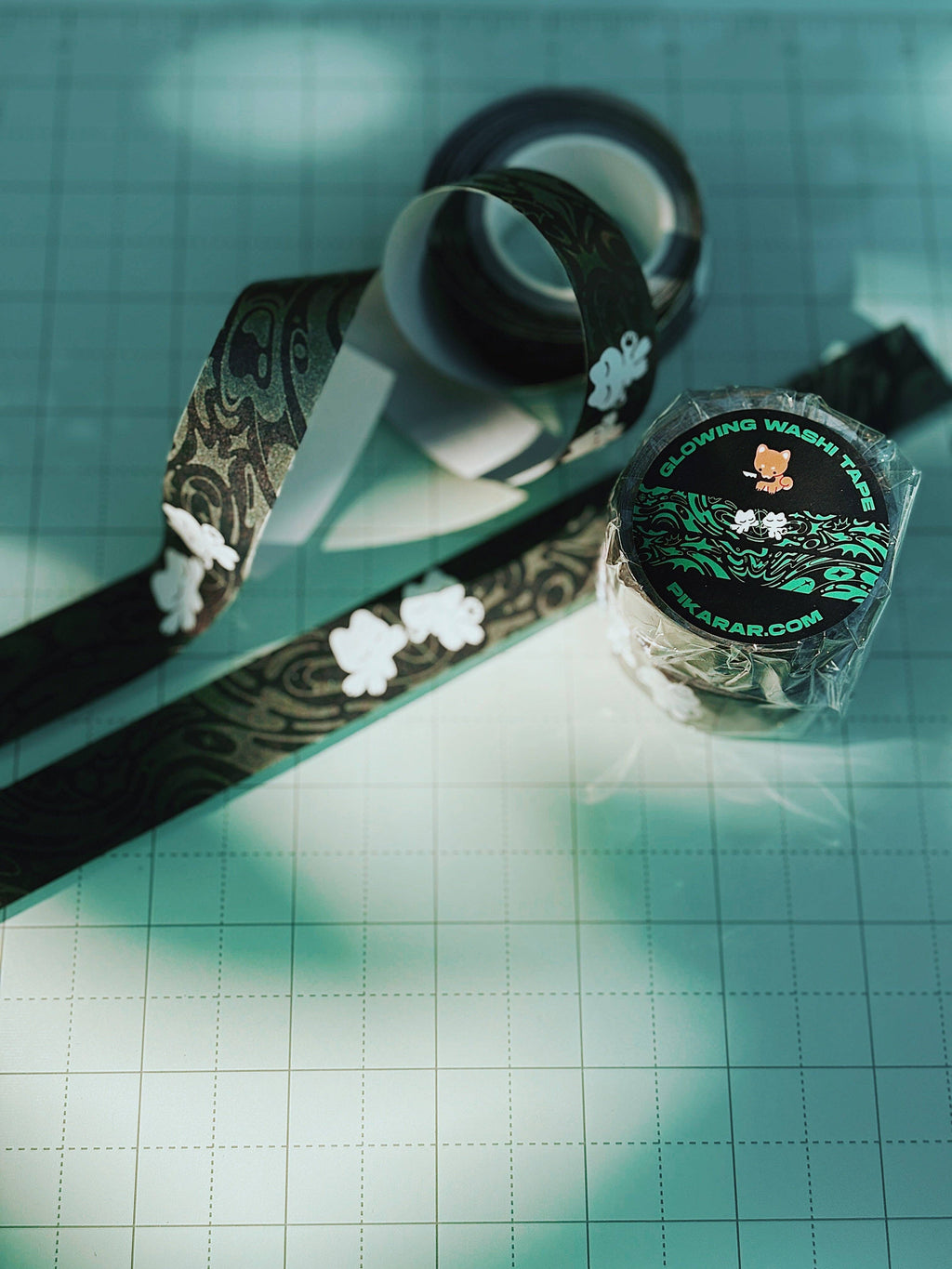 Pikarar Washi tape (glow in the dark) | Swoosh