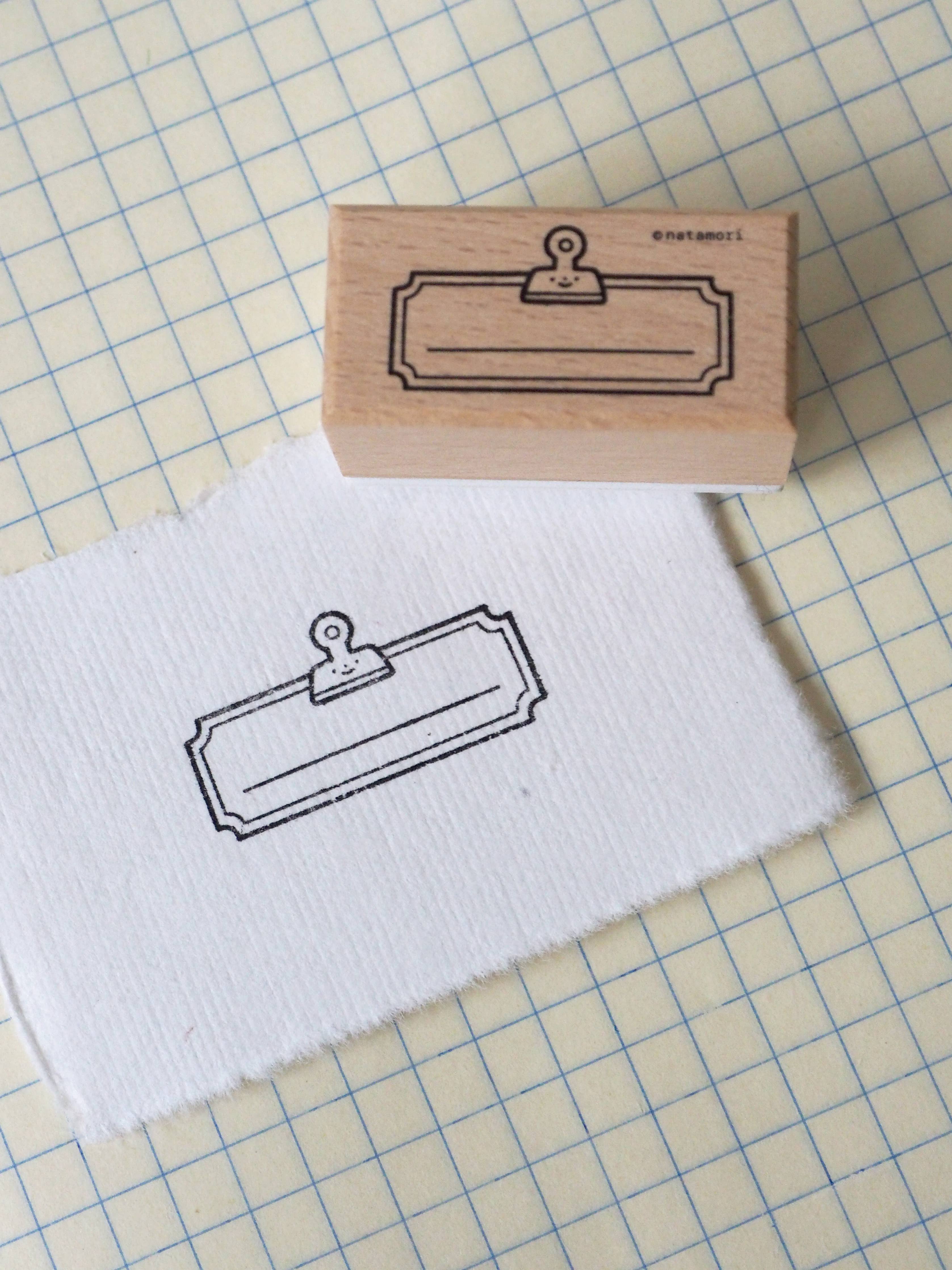 Note clip • stamp