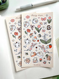 Fairy Cats Vinyl Sticker Sheet