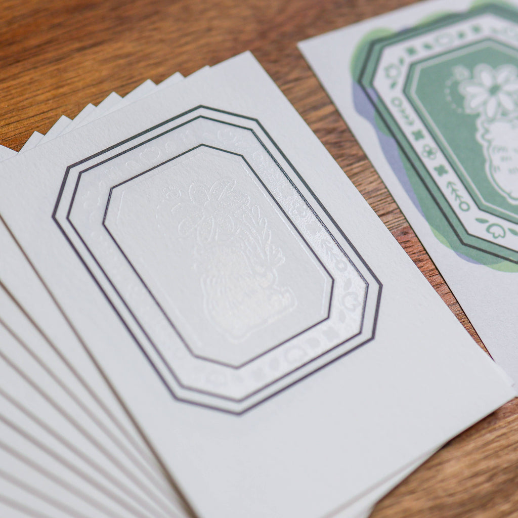 Flower Tales Ink Cards