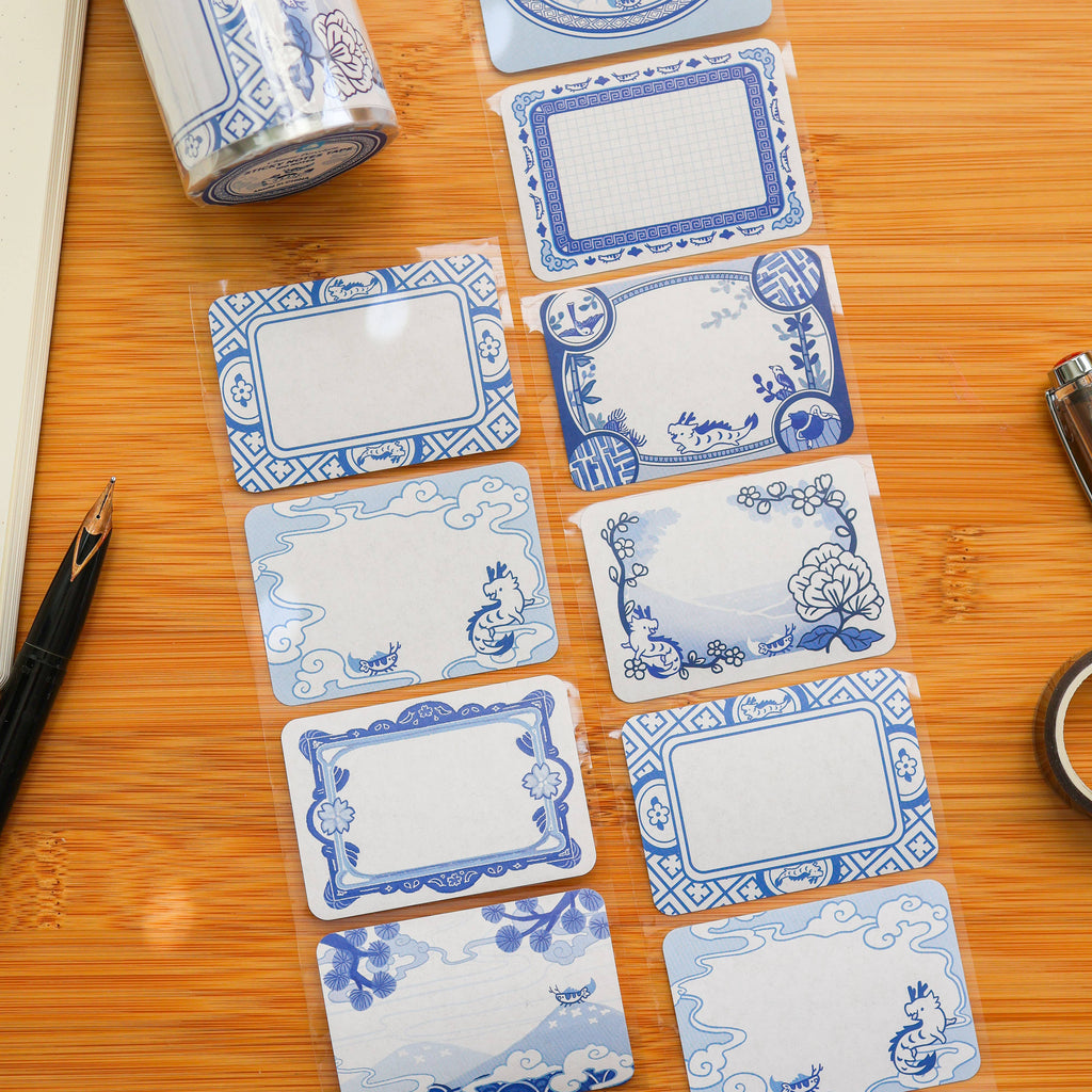 Paper Roll Labels  - Chinese Porcelain