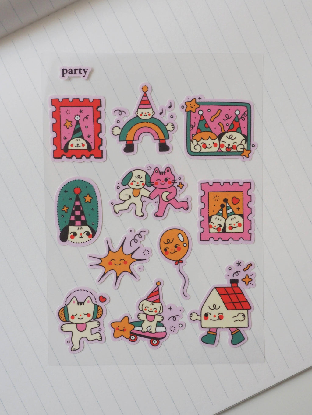 Party • Sticker Sheet