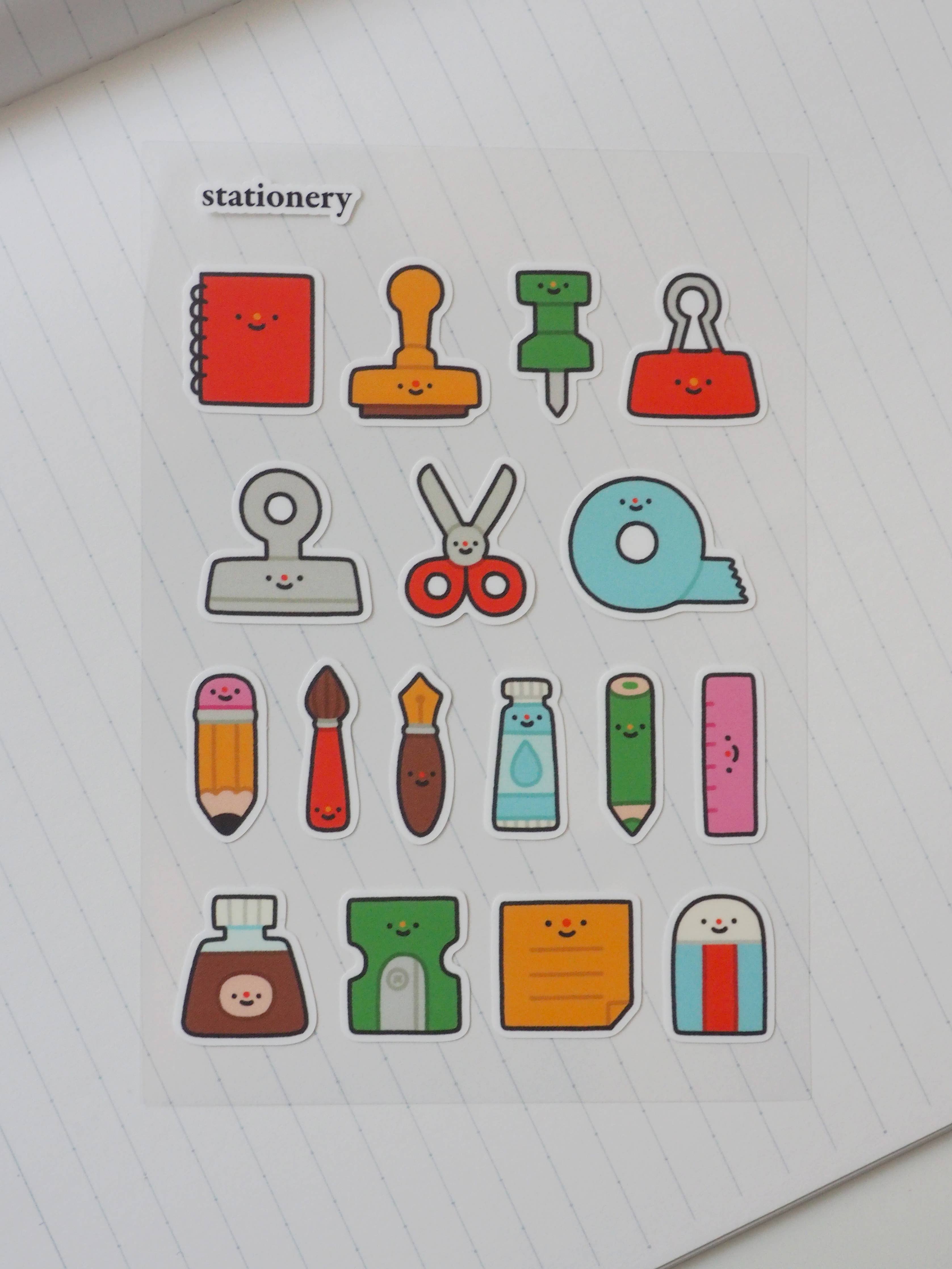 Stationery • sticker sheet