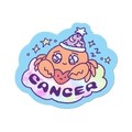 Cancer Die-Cut Sticker