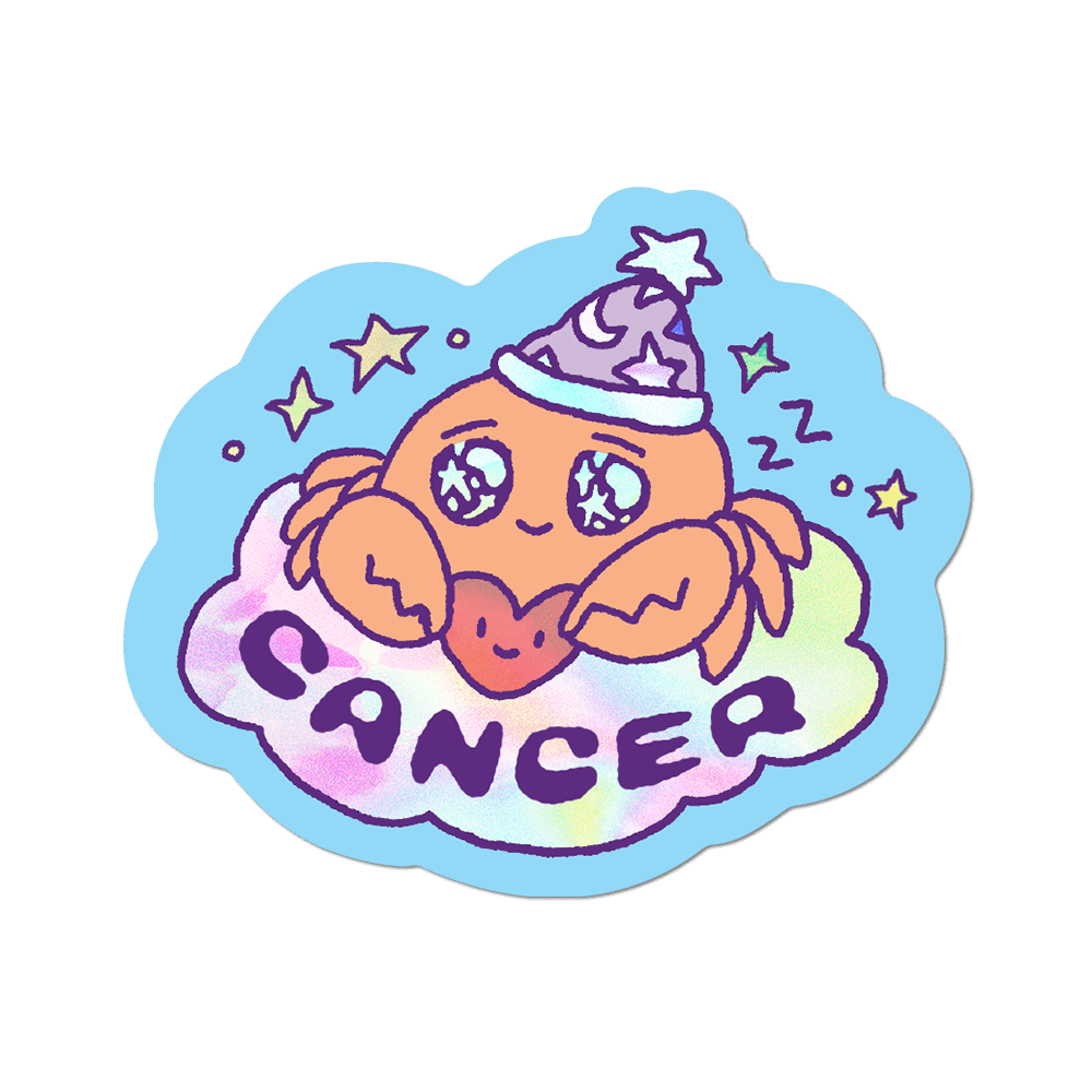 Cancer Die-Cut Sticker