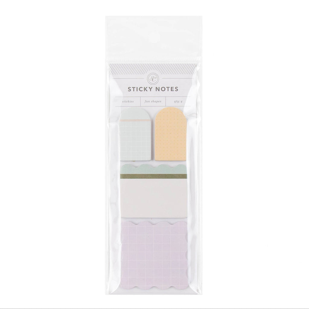 Grid Sticky Notes Set