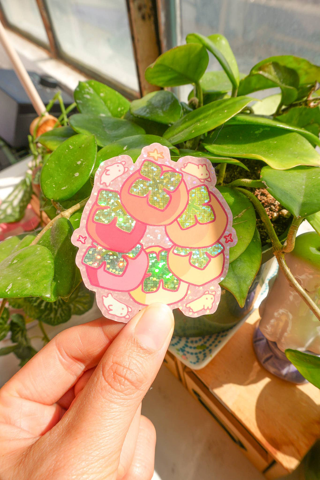 Persimmon Vinyl Stickers
