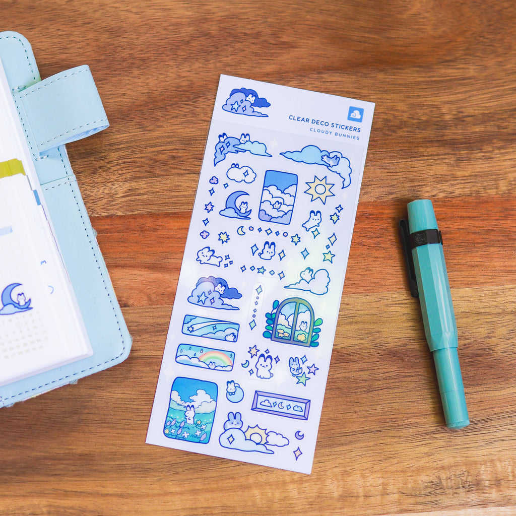 Cloudy Bunnies Sticker Sheet