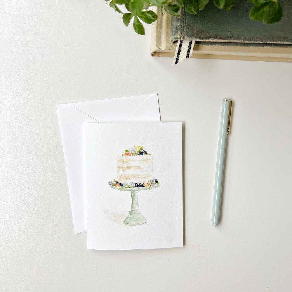 Emily Lex Studio - Cake notecard