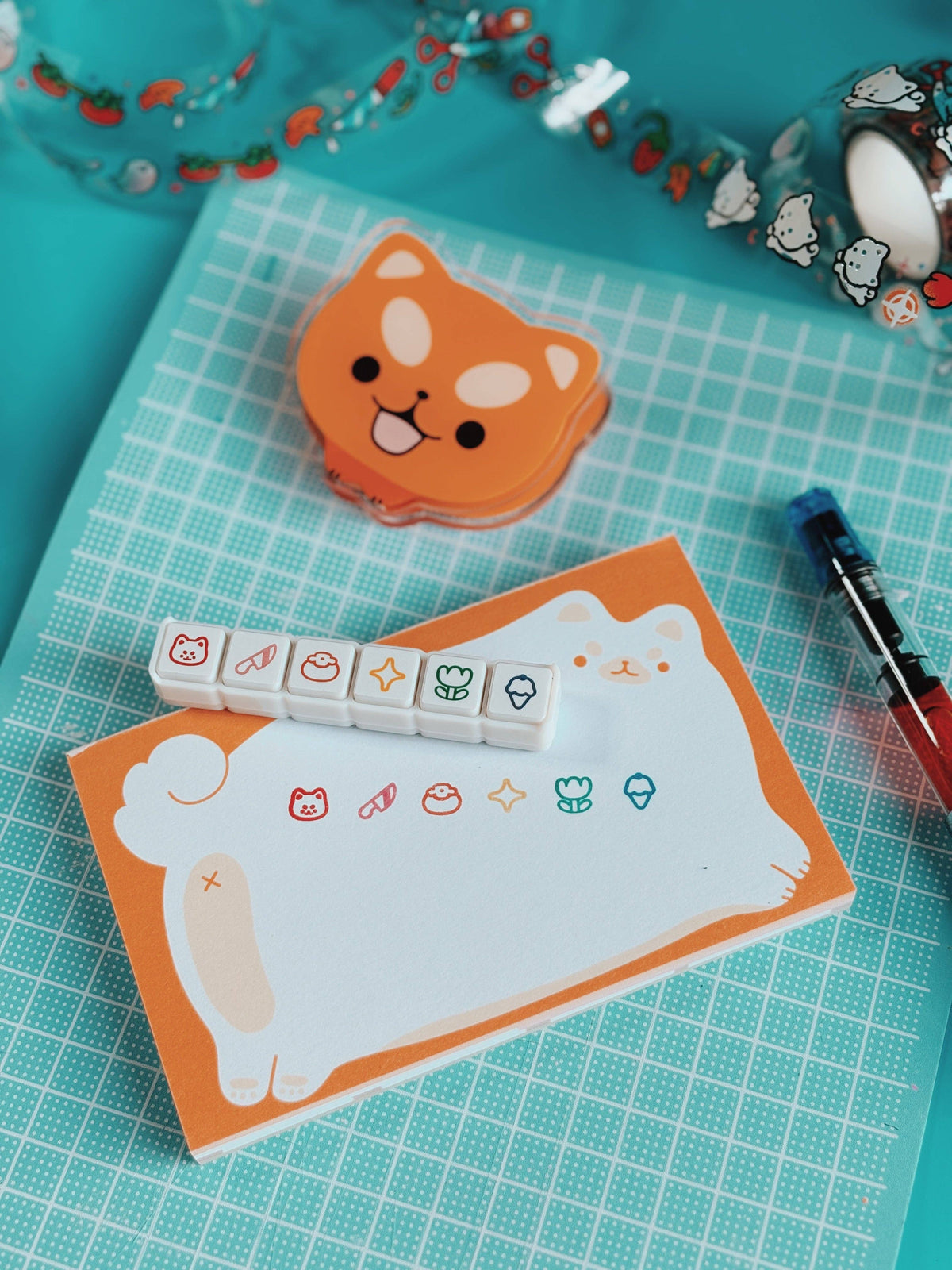 Pikarar Button Stamps - Expressions / Icons